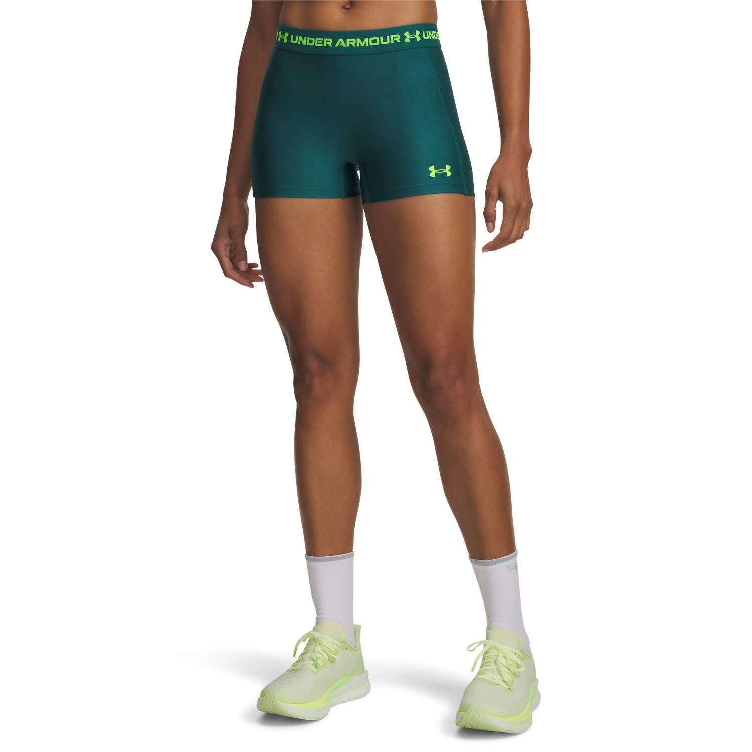 Trainingsshorts Under Armour Damen Short HeatGear Shorty 6010725