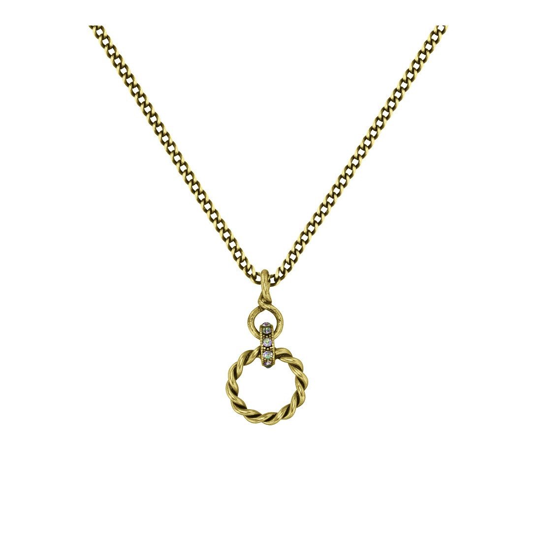 KONPLOTT Kette mit Anhänger Konplott: Kette/Anhänger Rings & Rhythm - small