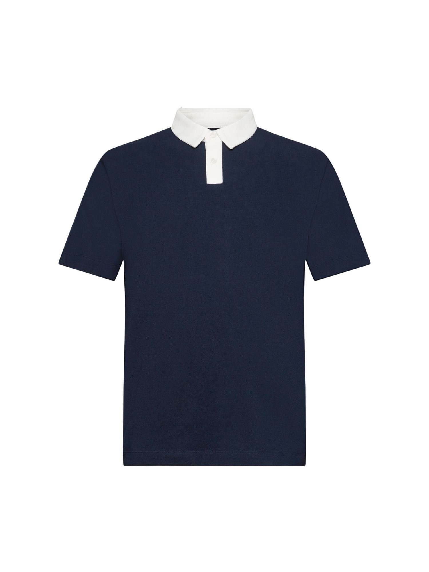 Esprit Collection Poloshirt Poloshirt aus Baumwoll-Piqué