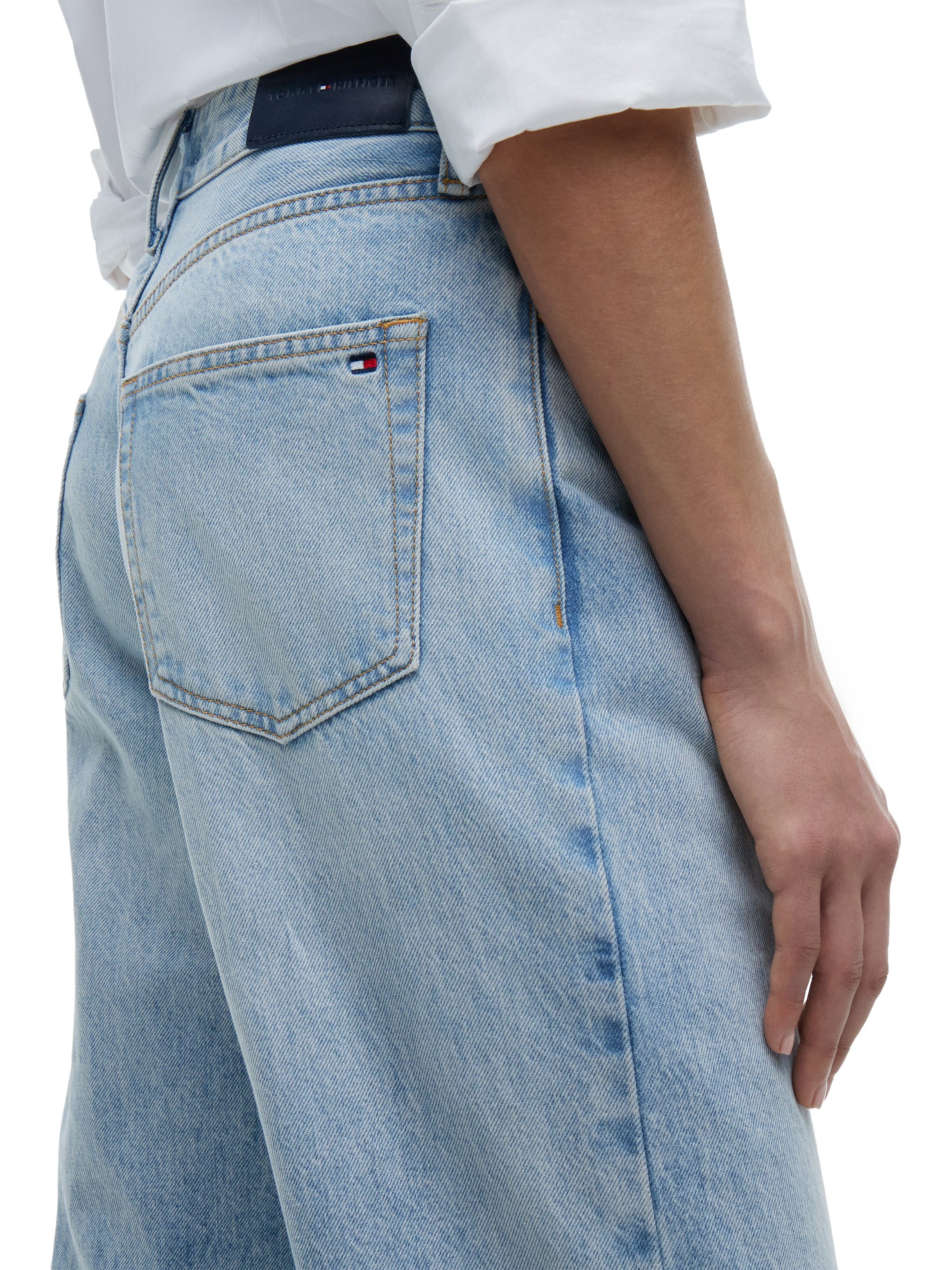 Tommy Hilfiger Straight-Jeans LOOSE STRAIGHT CAM RW Baumwolle, straight fit, regular waist
