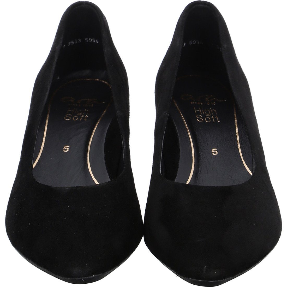 Pumps - Rauleder schwarz London Damen Schuhe, 046573 Ara Pumps Ara