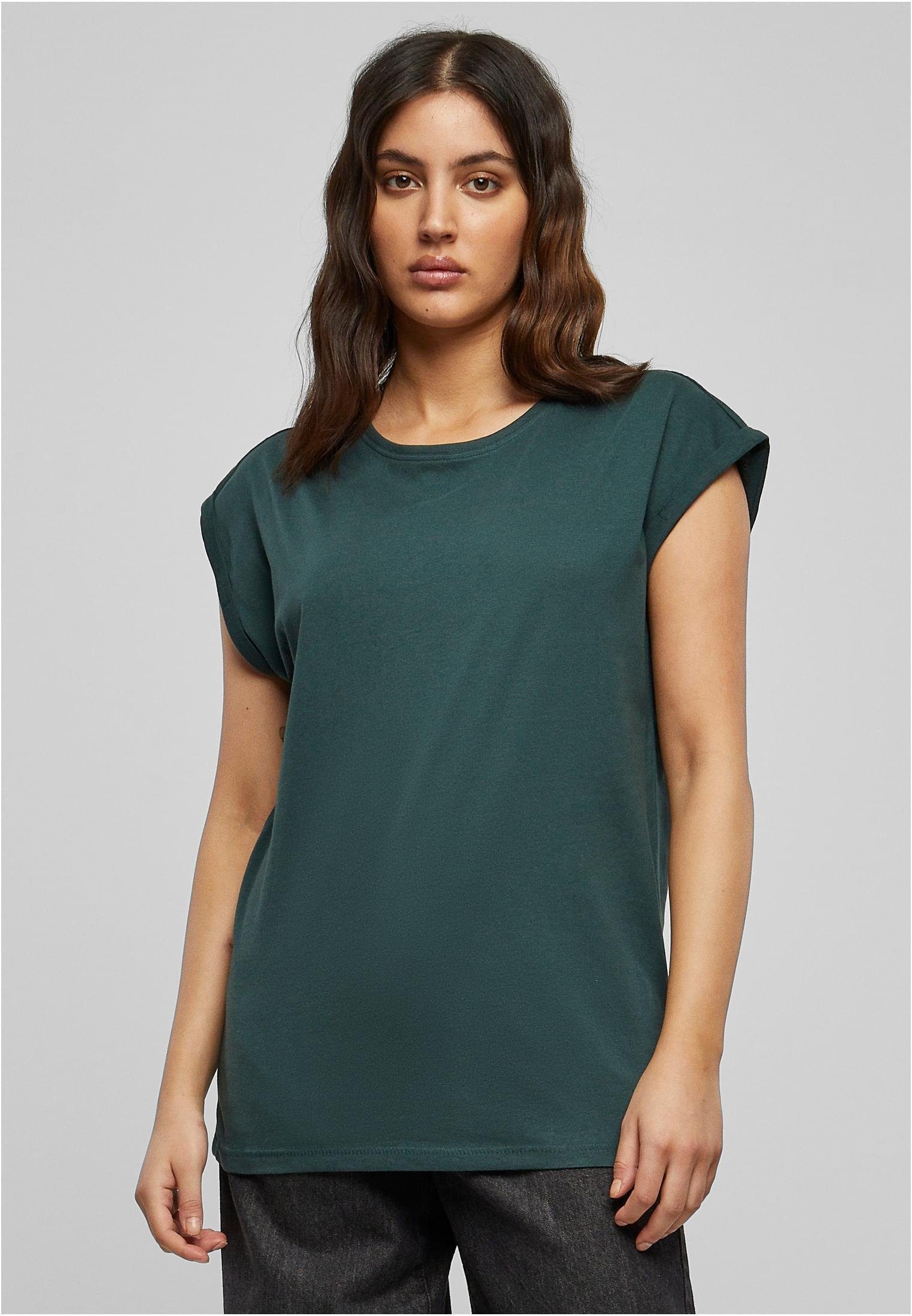 URBAN CLASSICS Rundhalsshirt Ladies Extended Shoulder günstig online kaufen