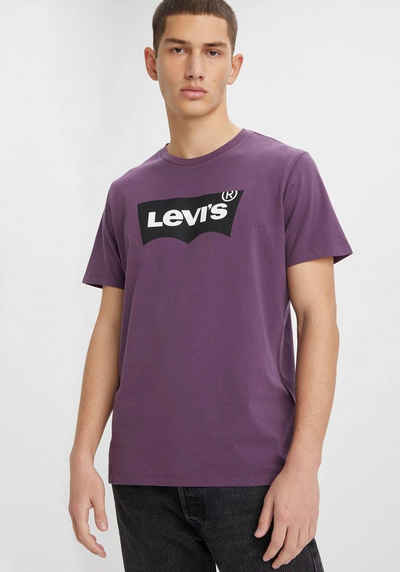Levi's® T-Shirt CREWNECK TEE mit Logo-Front-Print