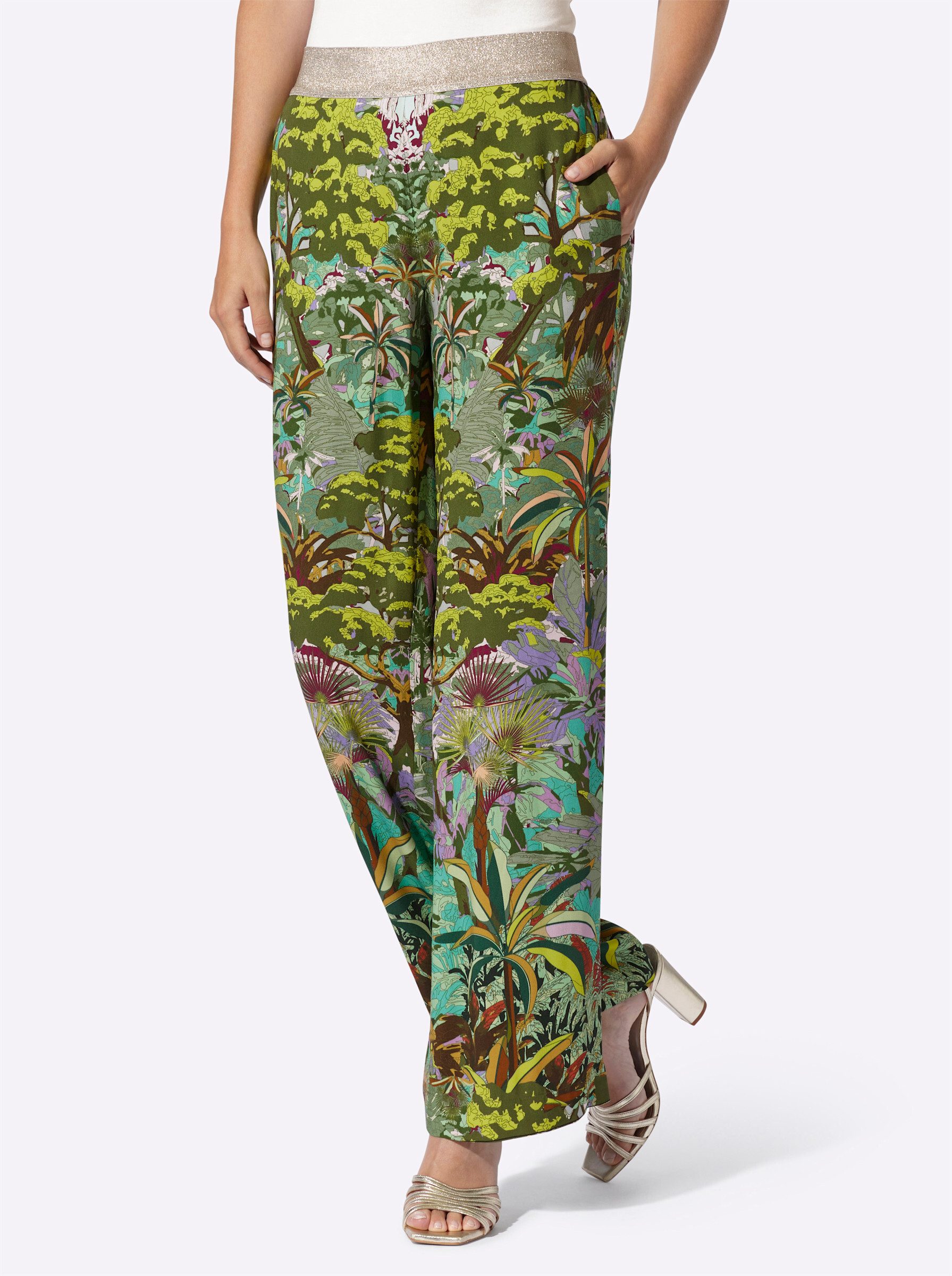Jerseyhose Druckhose normal