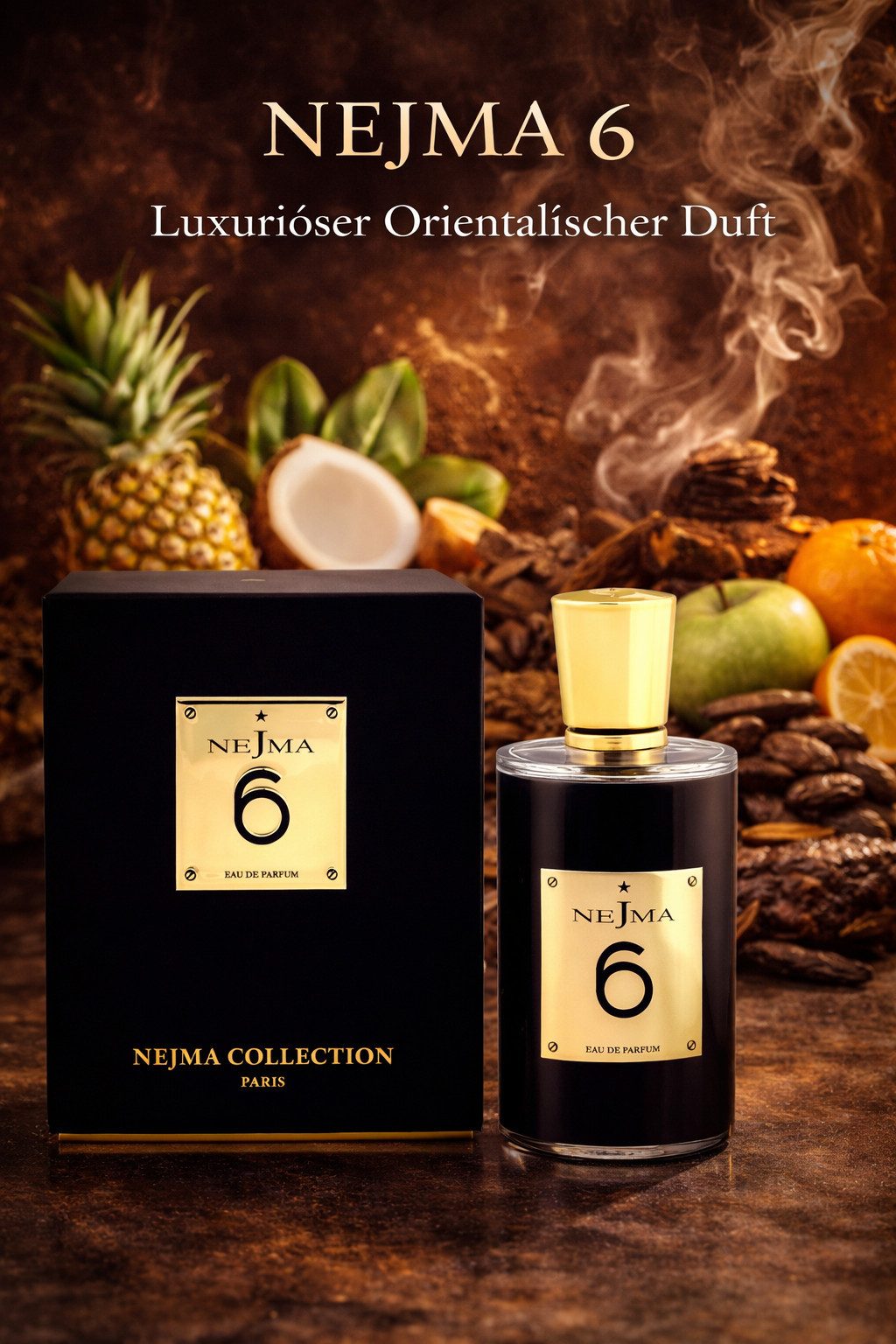 Nejma Eau de Parfum Nejma 6 Eau de Parfum 100 ml – Orientalischer Luxus Duft