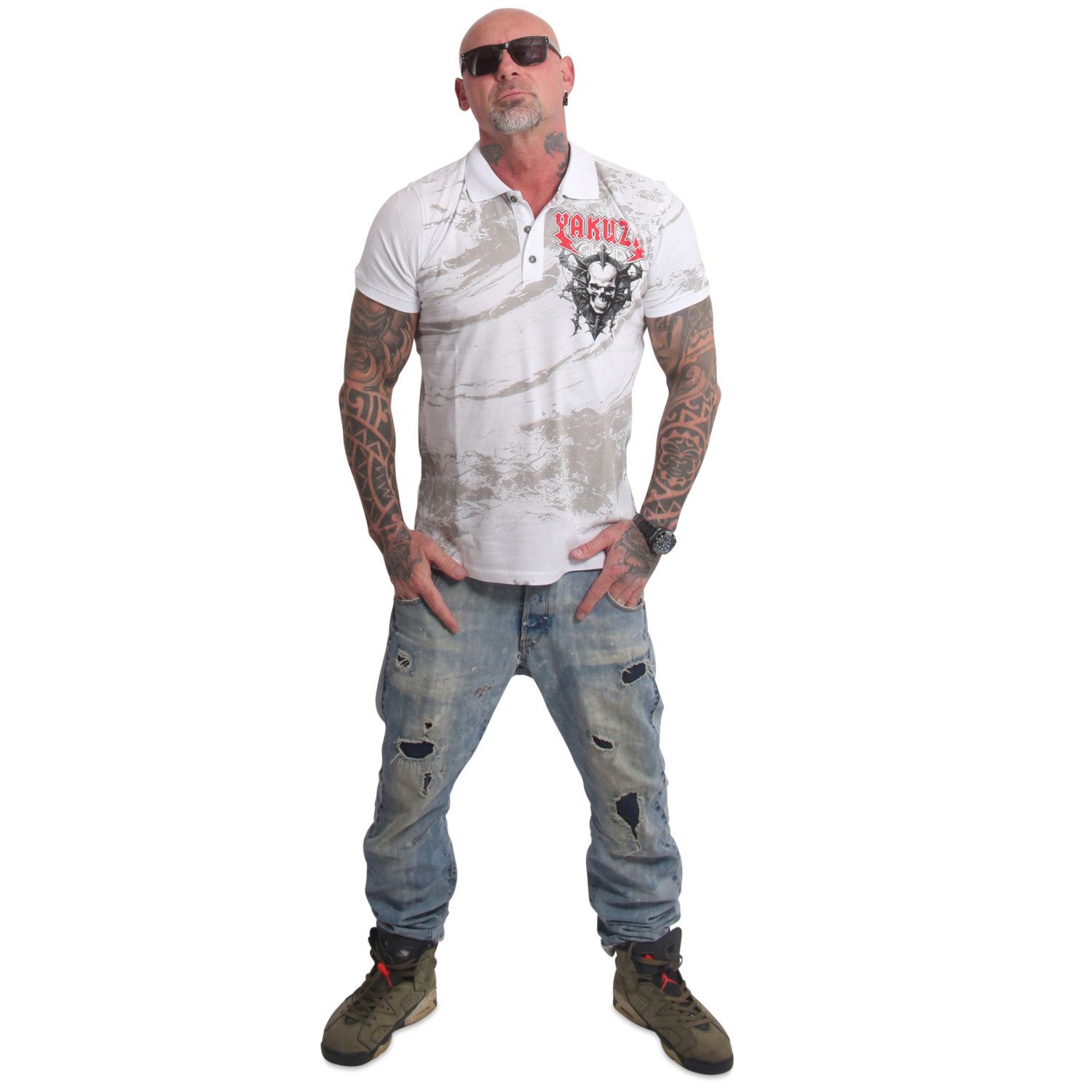 YAKUZA Poloshirt Ahole