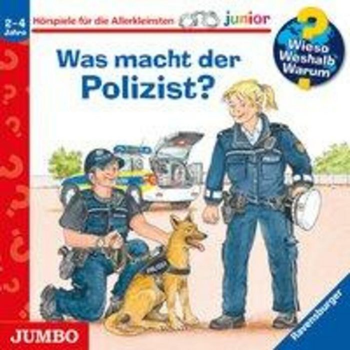 JUMBO Verlag Hörspiel Wieso? Weshalb? Warum? junior. Was macht der Polizist?