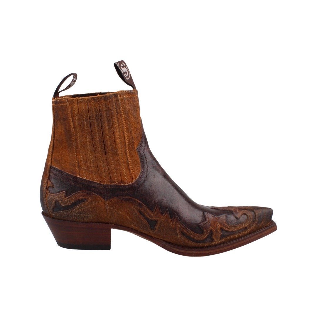 Sendra Boots 4660-Serraje Camello-Barbados Quercia-NOS Stiefelette günstig online kaufen