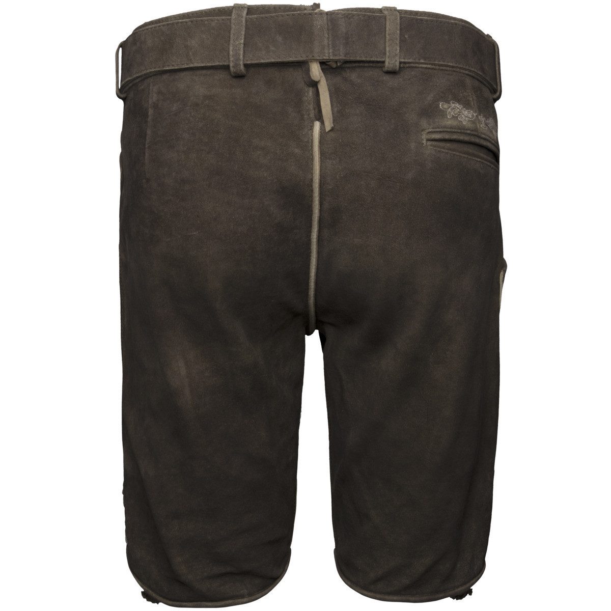 Krüger Trachtenlederhose Olias Herren (1-tlg) Trachtenlederhose, Trachtenhose, Bayerische Lederhose, Oktoberfest