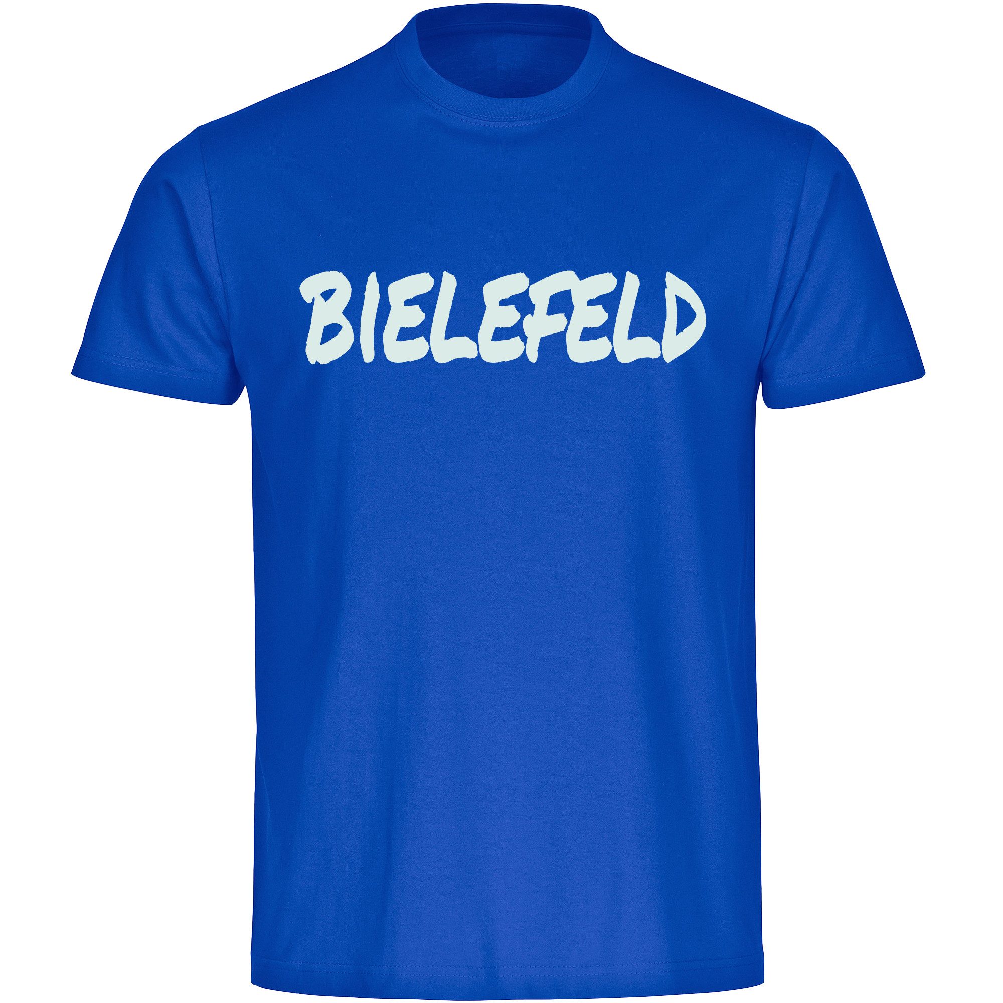 multifanshop T-Shirt Herren Bielefeld - Textmarker - Männer