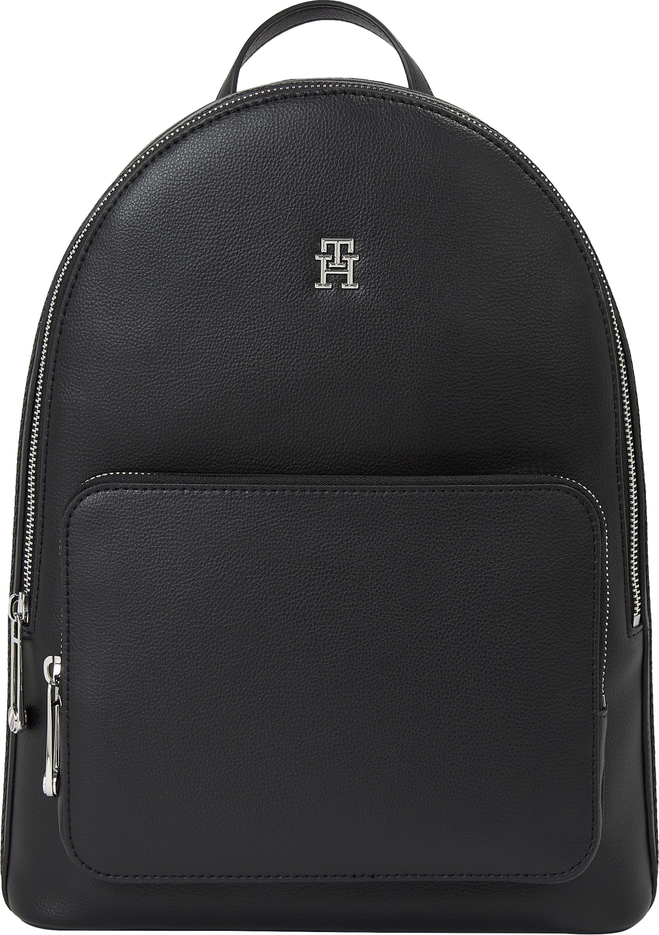 Tommy Hilfiger Cityrucksack TH ESSENTIAL SC BACKPACK, Freizeitrucksack Freizeit-Bag Urbanrucksack Recycelte Materialien