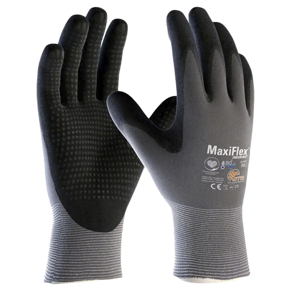 ATG Montage-Handschuhe MaxiFlex ENDURANCE AD-APT mit Antitranspirant-Technologie