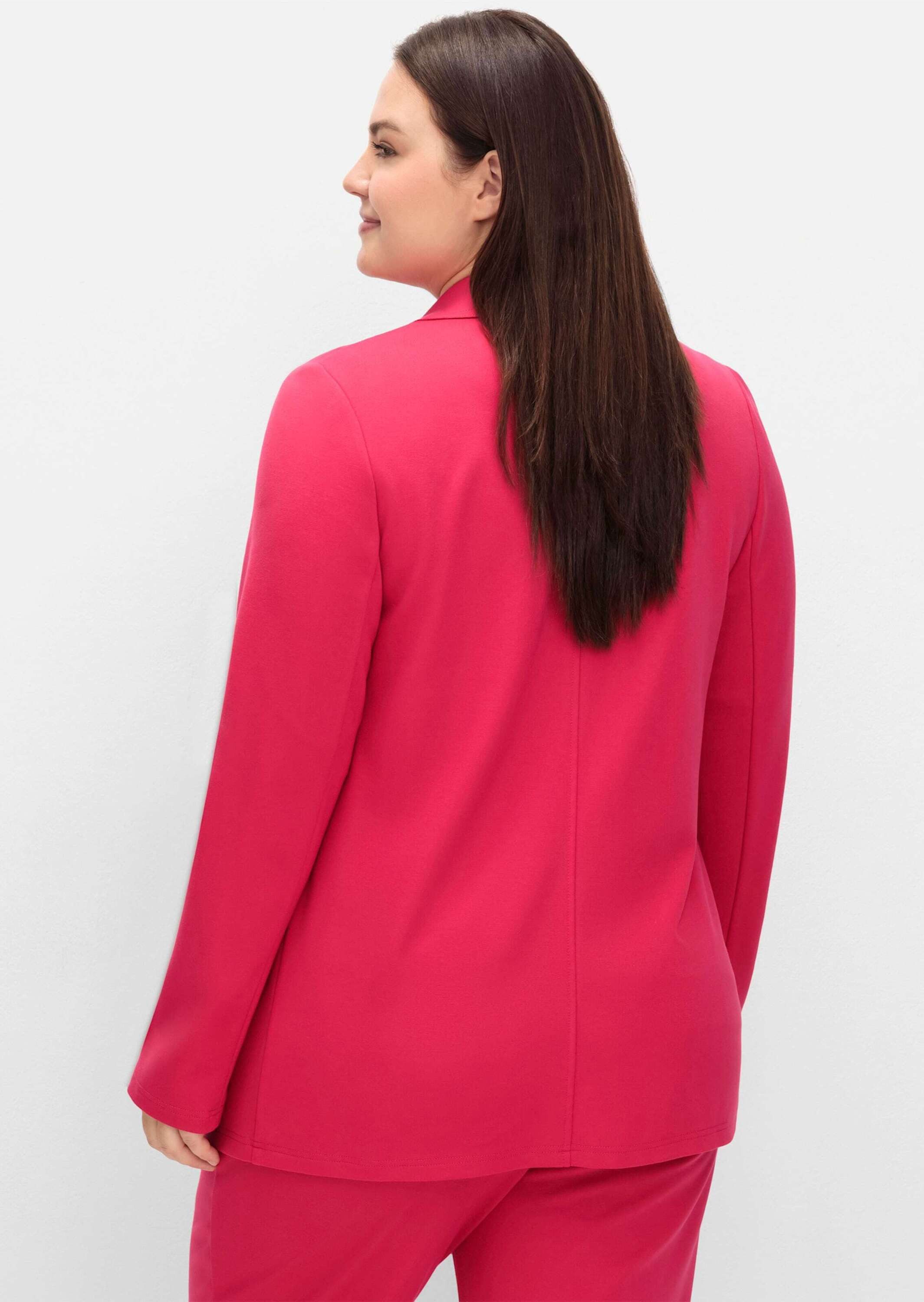 Sheego Jerseyblazer Sweatblazer Langarm günstig online kaufen
