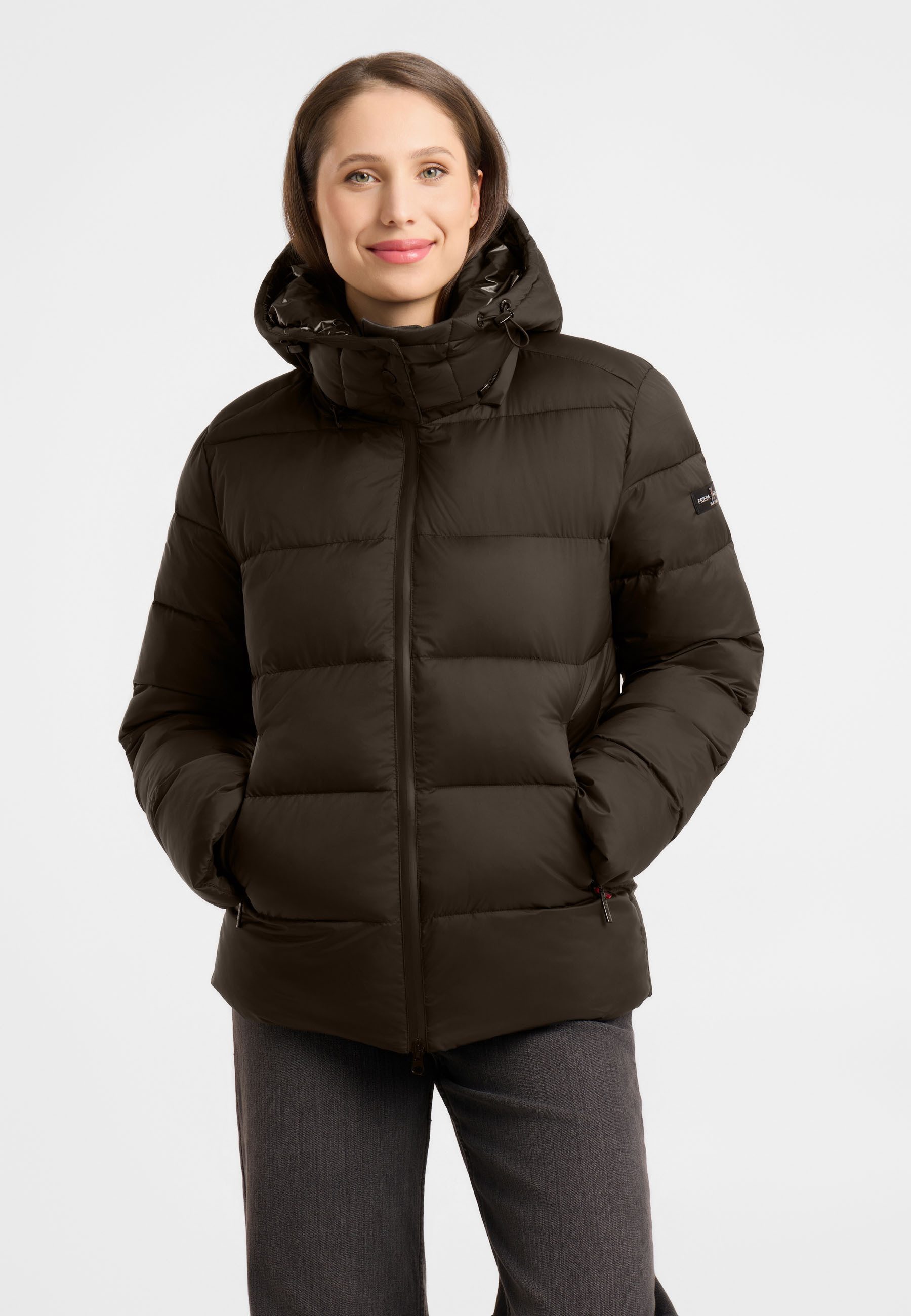 Frieda & Freddies Winterjacke Frieda & Freddies Steppjacke mit Kapuze
