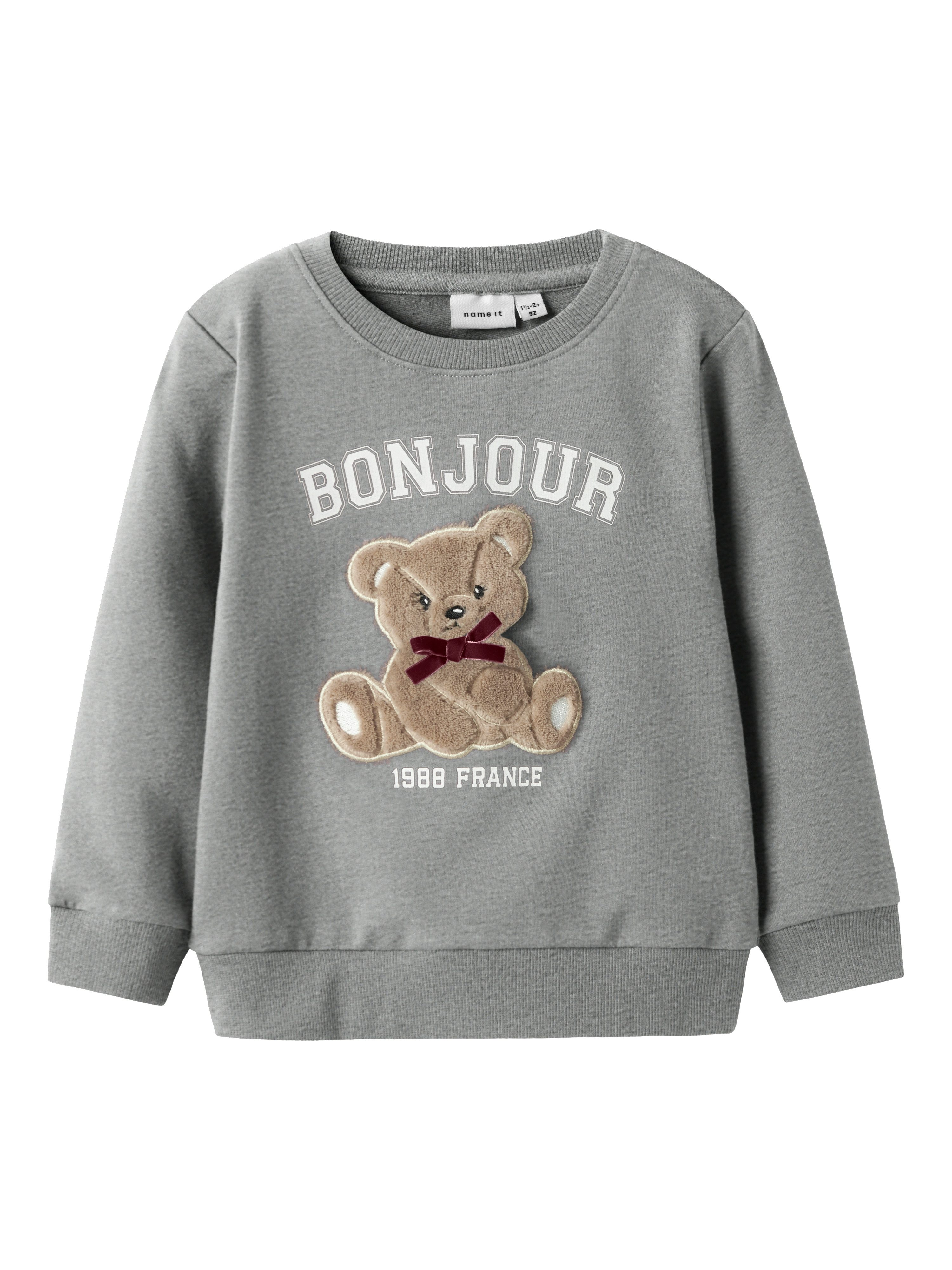 Name It Sweatshirt NMFREAR LS SWEAT BRU