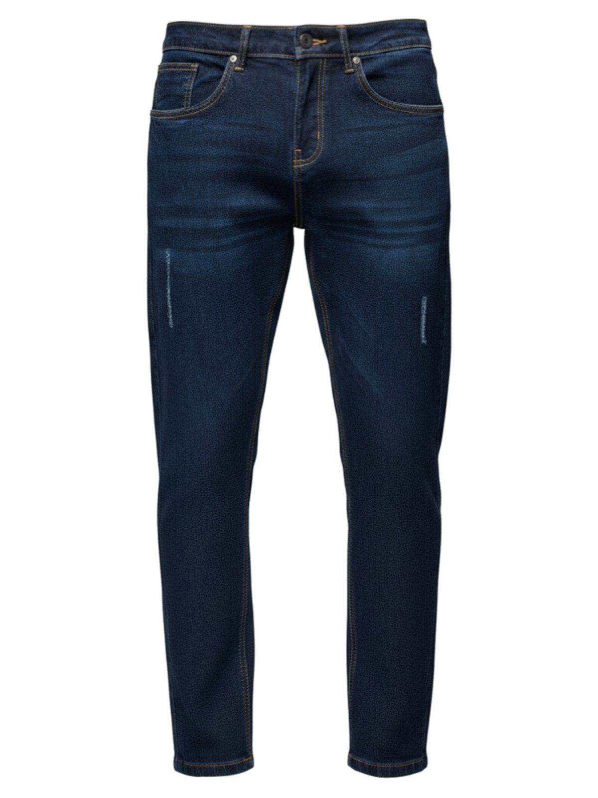 OMBRE Regular-fit-Jeans Jeanshose mit Used-Effekten – REGULAR FIT – Bild 2 von 5