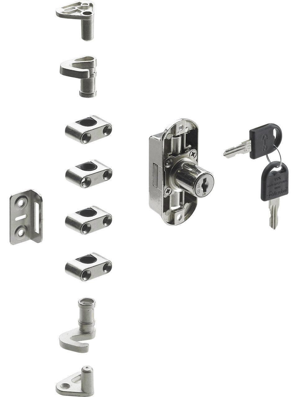 Hettich Spannschloss Hettich Drehstangenschloss für Tür DIN