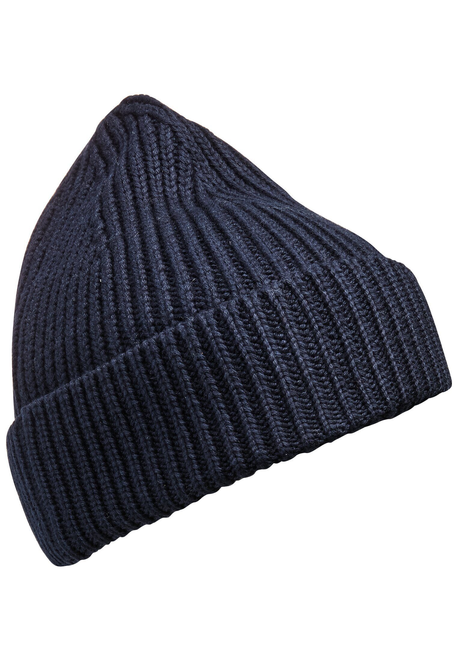 camel active Strickmütze Strickbeanie aus Baumwollmix