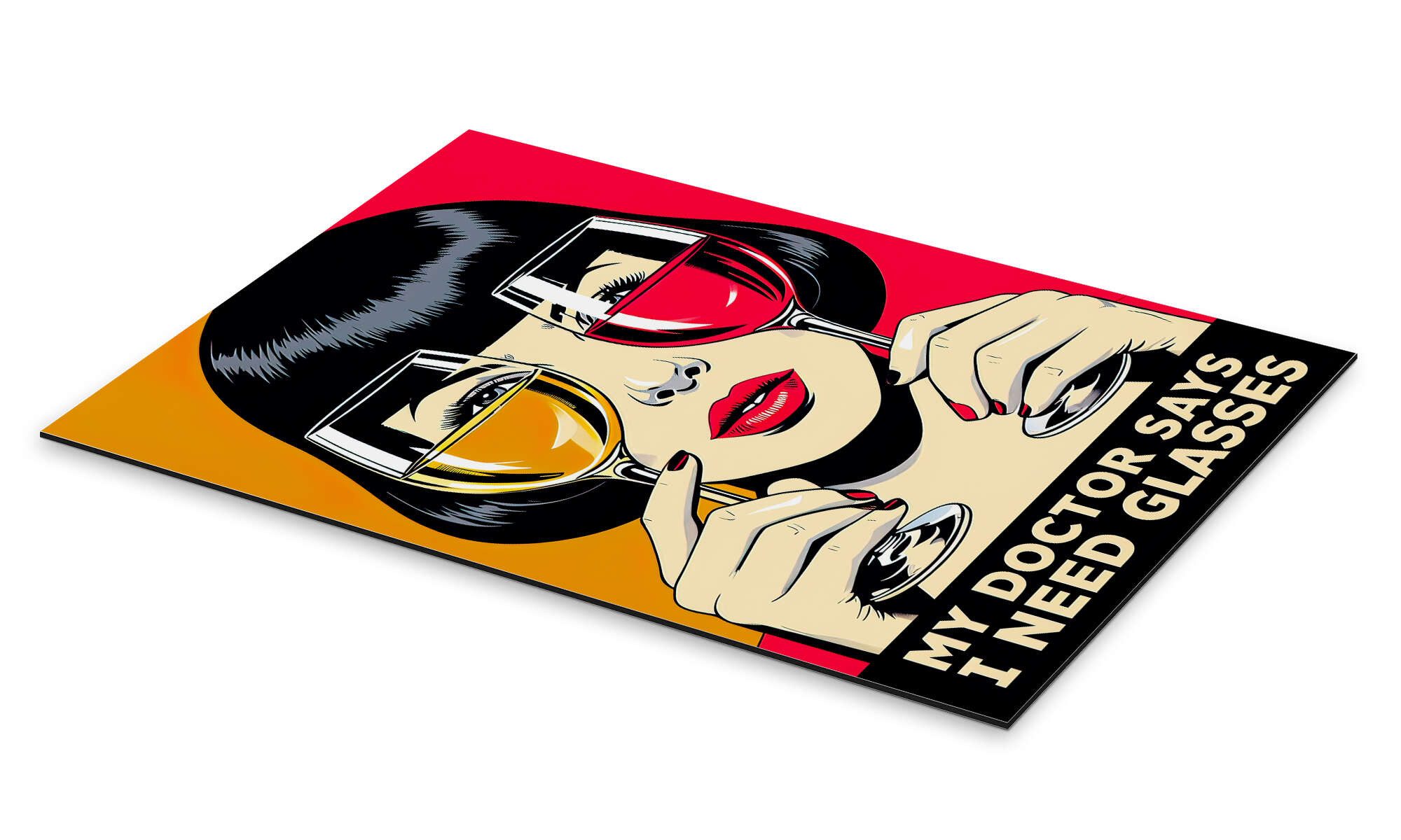 Posterlounge Wandbild My doctor says I günstig online kaufen