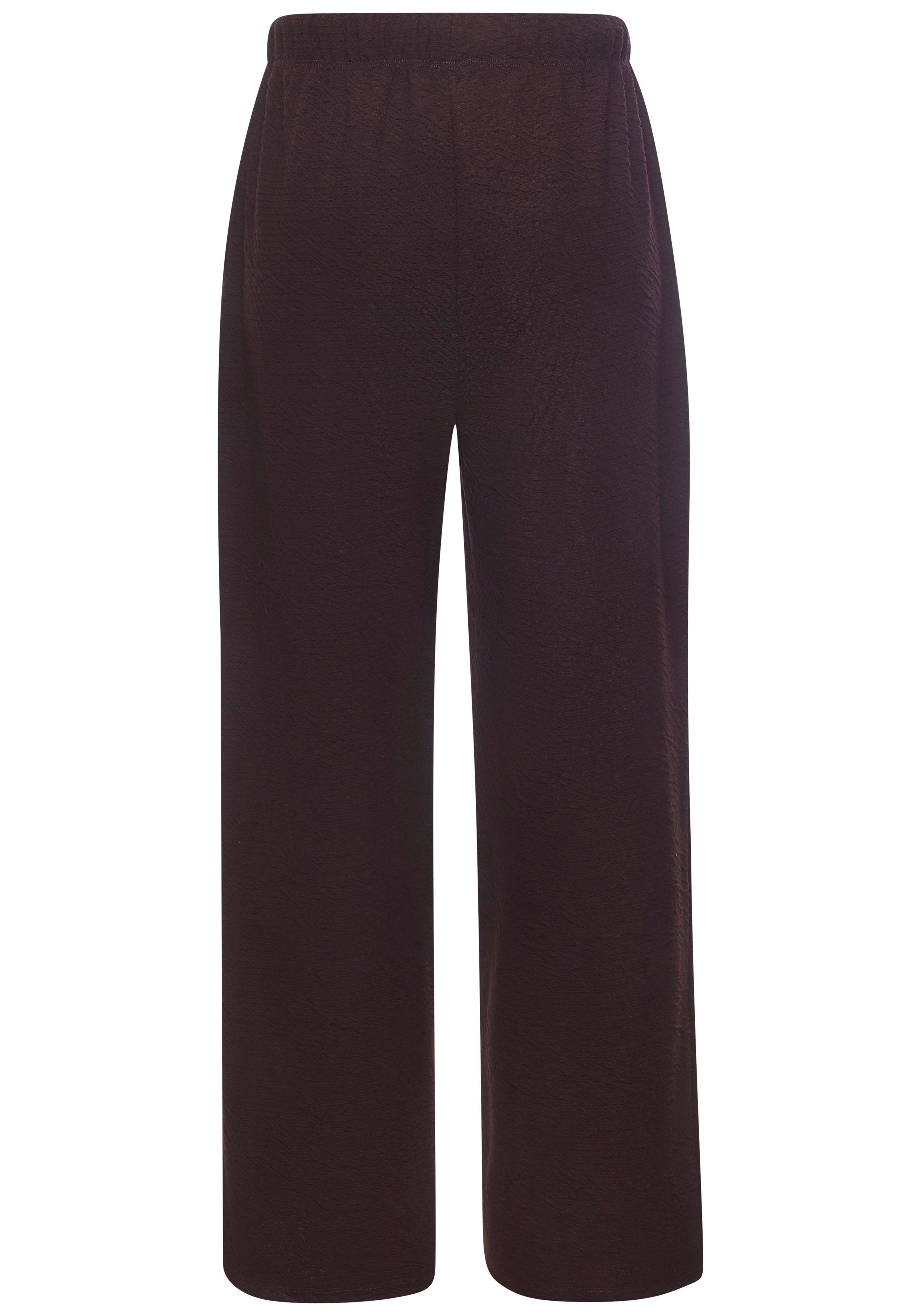 Venice Beach Sweathose aus softer Strukturware, weite Schlupfhose, casual