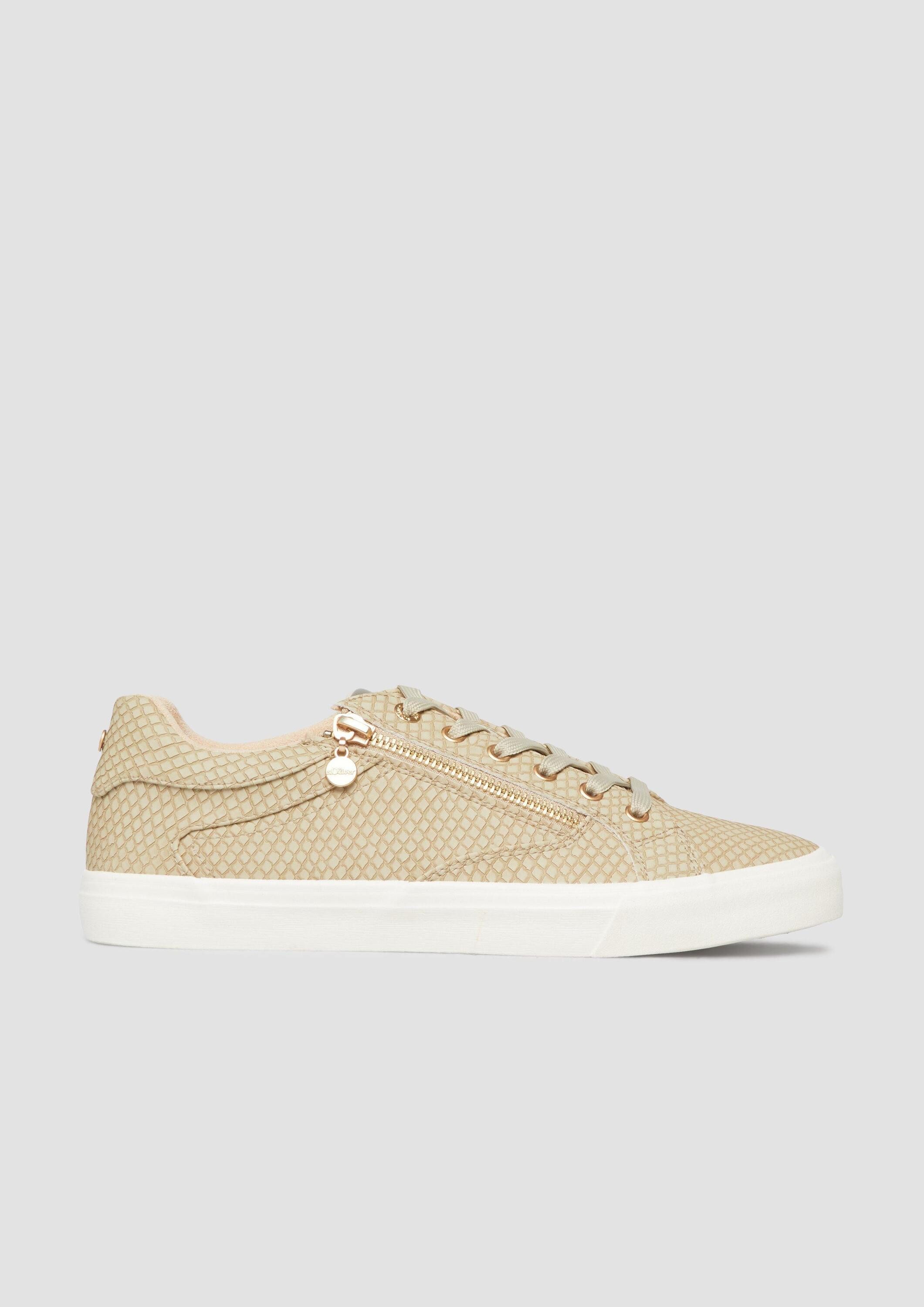 s.Oliver Sneakers Sneaker Sneaker mit Reißverschluss