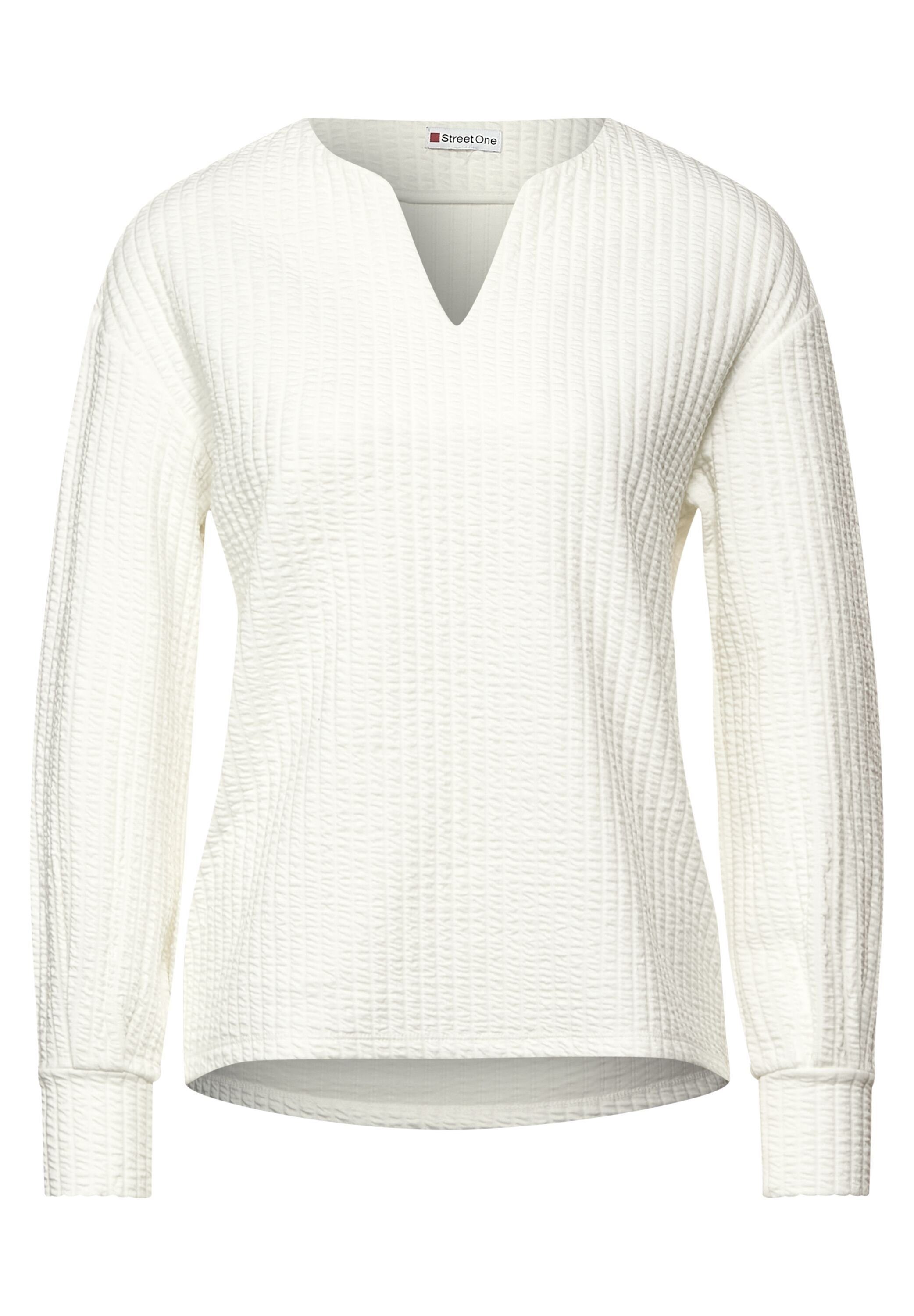 STREET ONE Langarmshirt. Reduzierter Preis € 39,32. Unverbindliche Preisempfehlung € 49,99