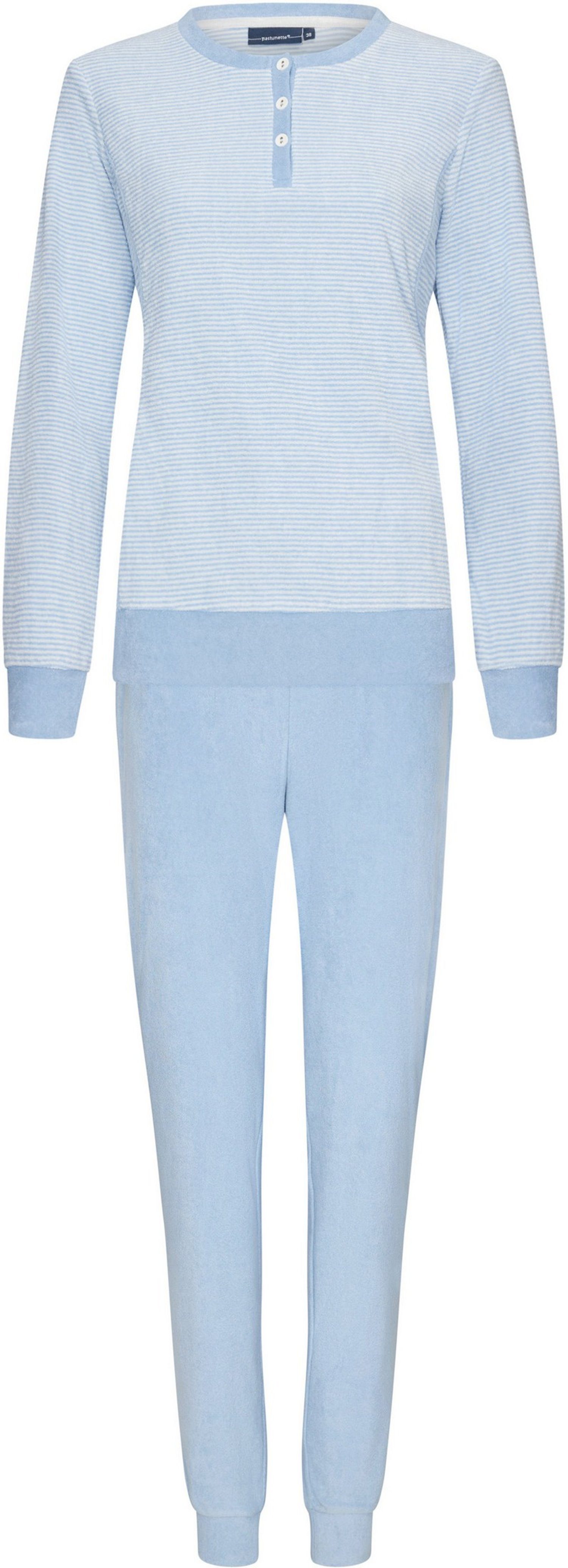 Pastunette Schlafanzug Damen Frottee Schlafanzug (2 tlg) auch als Hausanzug günstig online kaufen