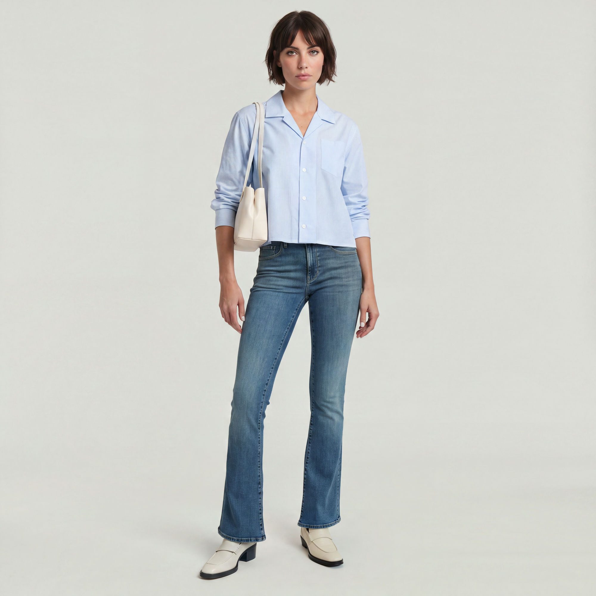 G-STAR 5-Pocket-Jeans 3301 Flare Jeans – Bild 4 von 5