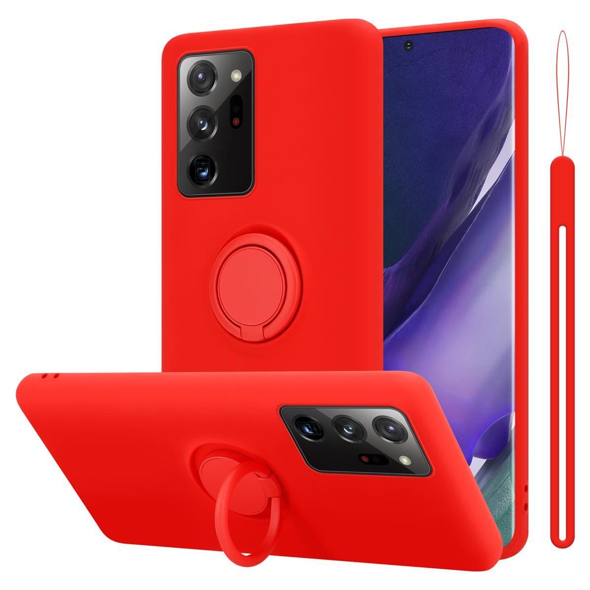 Cadorabo Handyhülle für Samsung Galaxy NOTE 20 ULTRA Hülle Samsung Galaxy NOTE 20 ULTRA, Robustes Hard Case - Handy Schutzhülle - Hülle - Back Cover Bumper