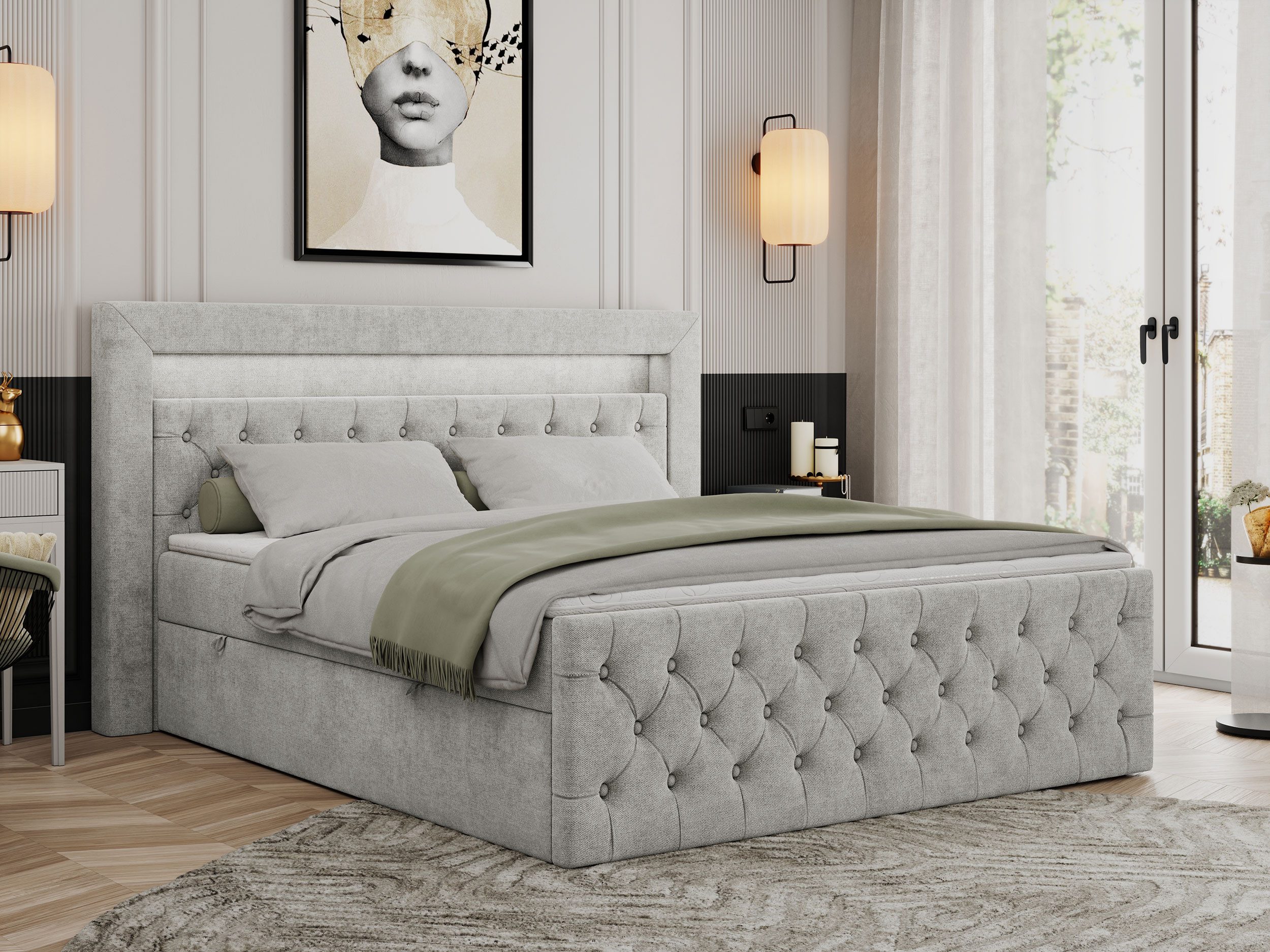 Boxspringbett GOLD9