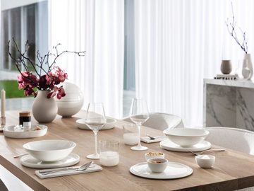 Villeroy & Boch Tafelservice Manufacture Rock blanc Tafelset 12tlg, Premium Porcelain
