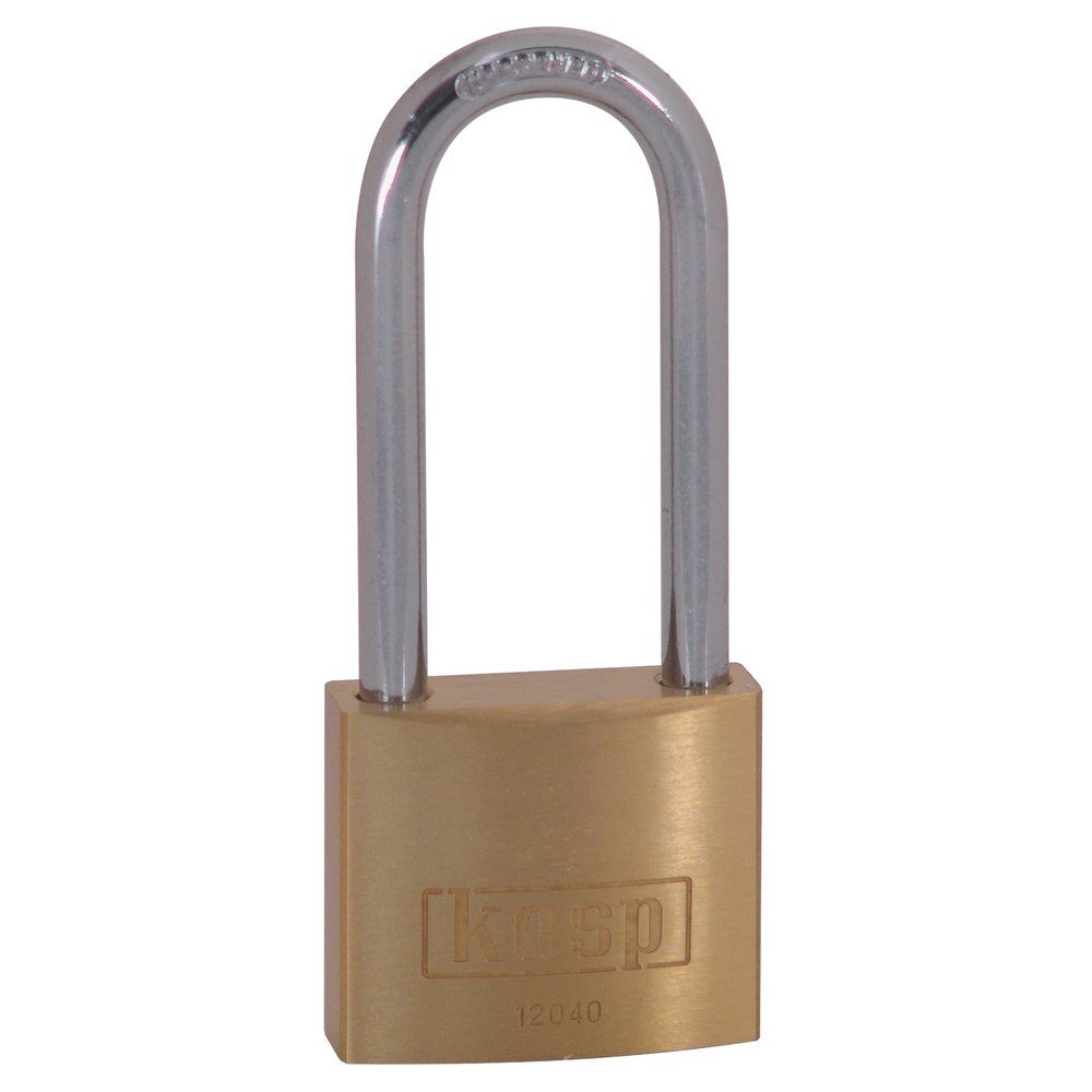 Kasp Vorhängeschloss Kasp K12040L55A1 Vorhängeschloss 40 mm gleichschließend Goldgelb Sch