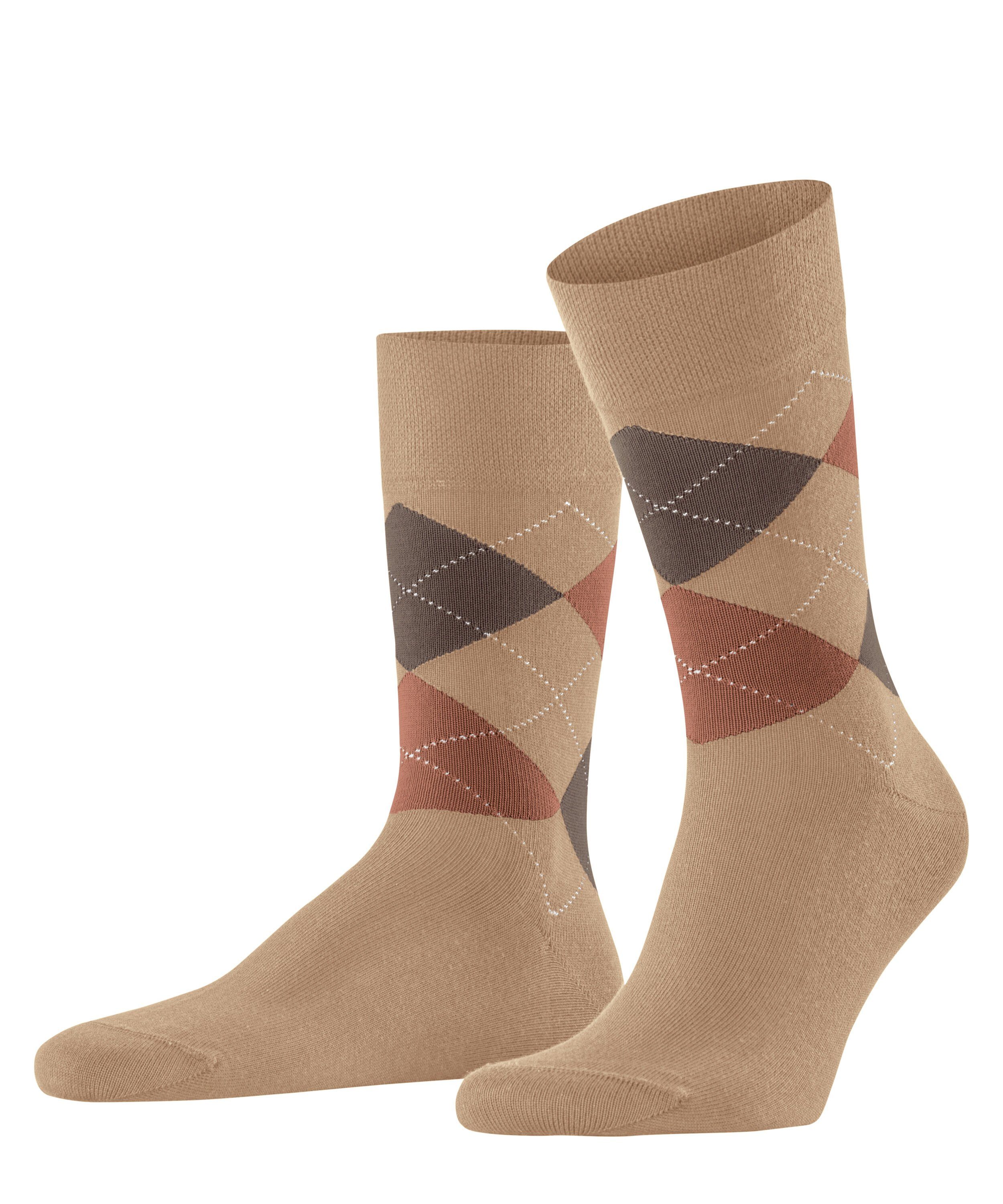 Sensitive Argyle FALKE hay Socken (4712) (1-Paar)