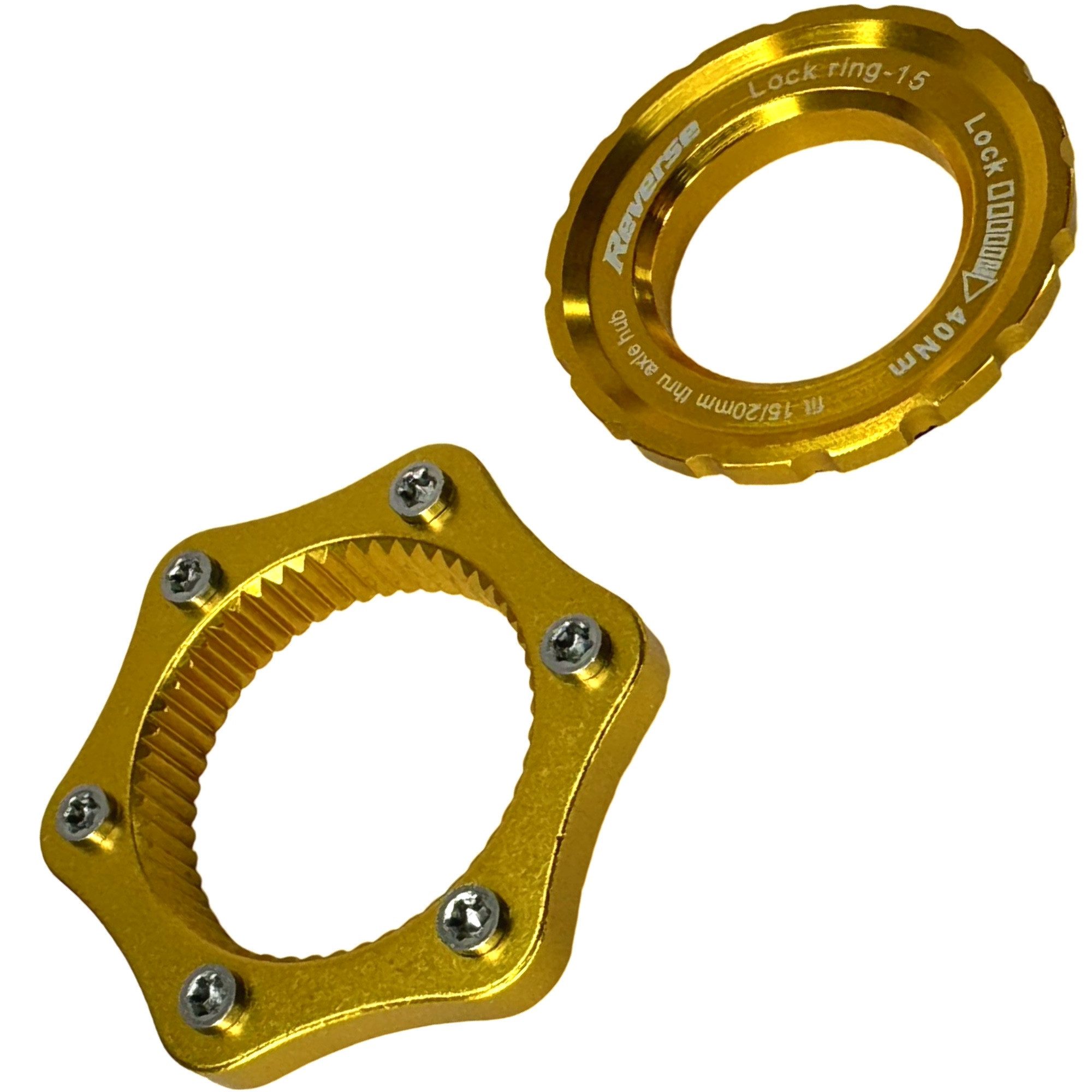 Stuntscooter Reverse Centerlock Adapter V2 auf 6-Loch Scheibenbremse