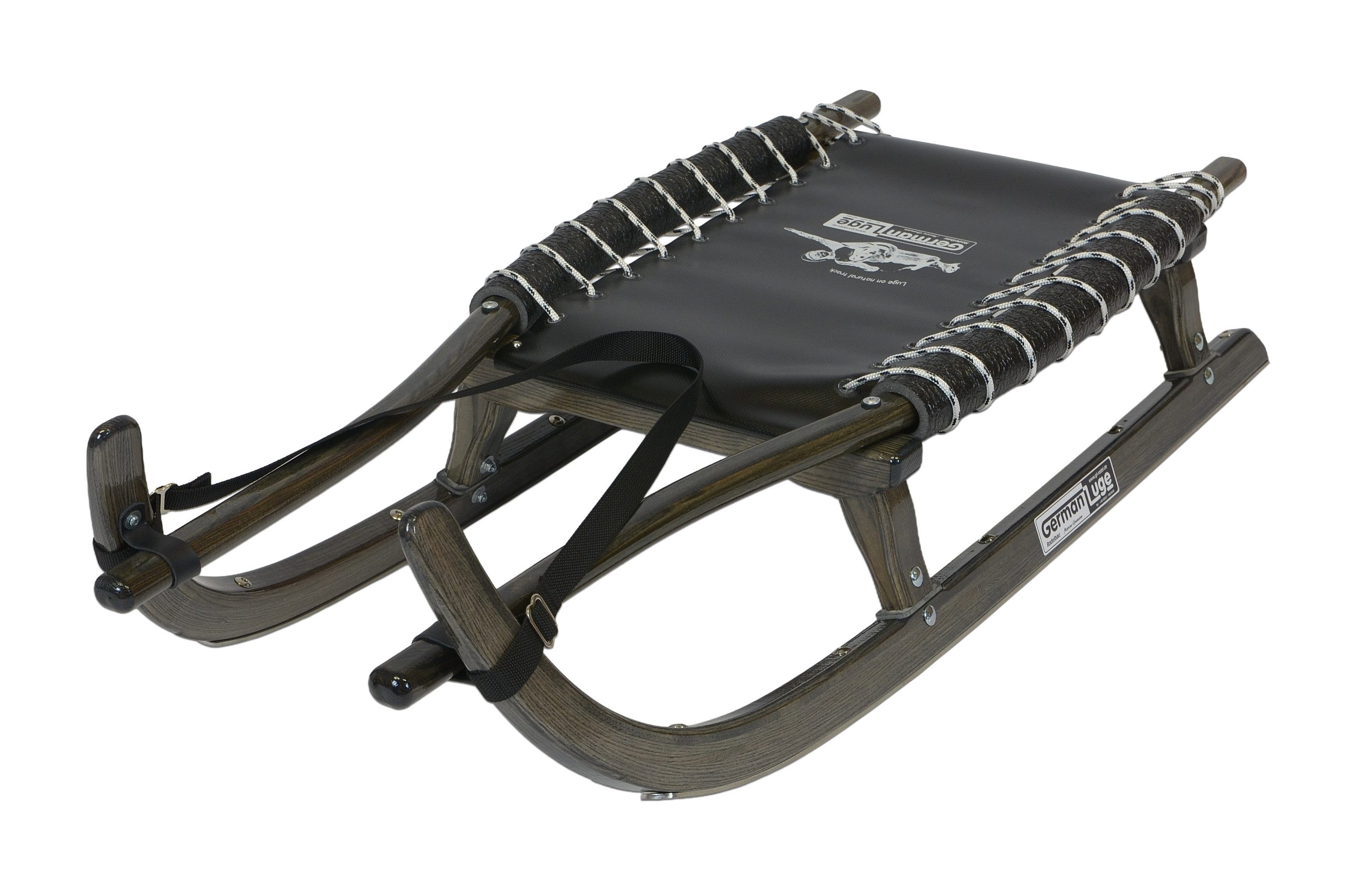 German Luge Rodel GL-Rodel-115 cm Doppel Farbe anthrazit