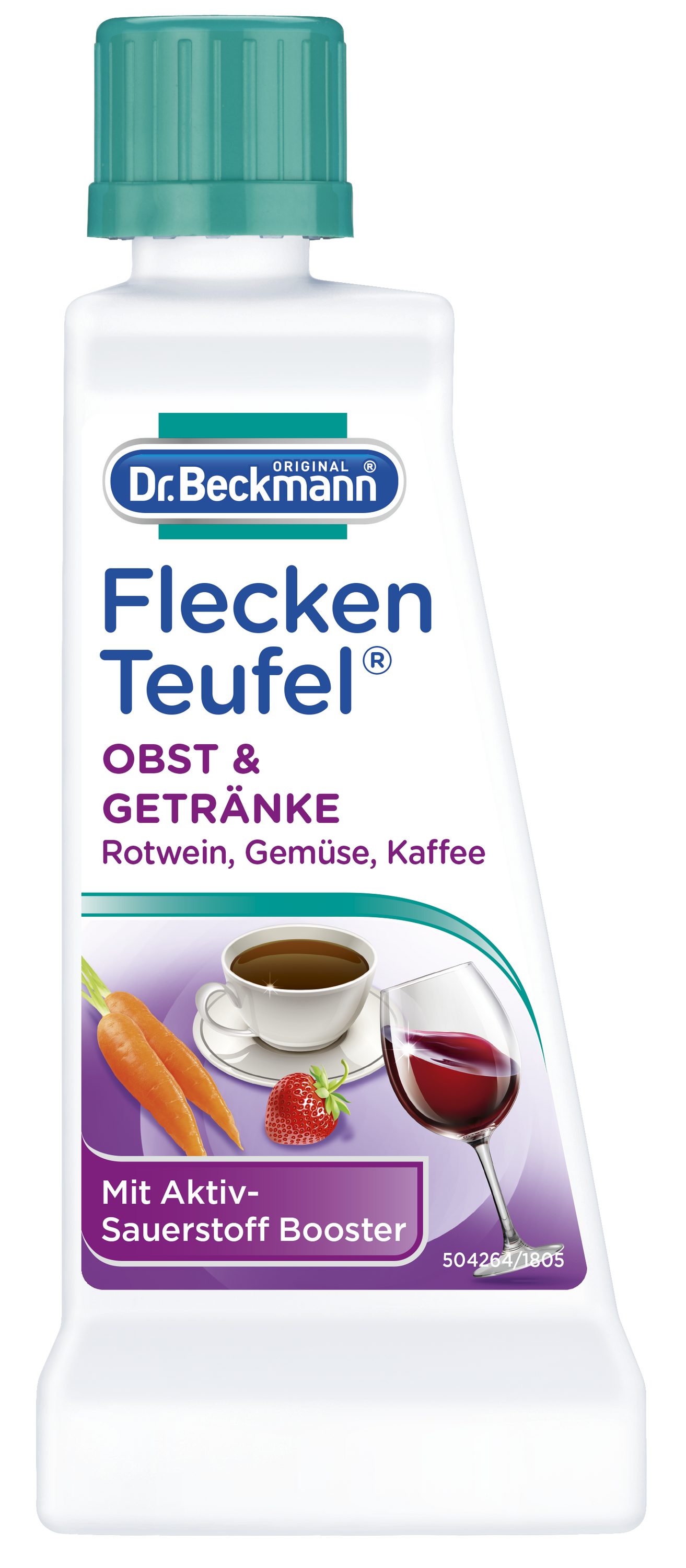 Dr. Beckmann Fleckenteufel Obst, Spezialfleckentferner, Kaffeeflecken, 1x 50 ml Fleckentferner