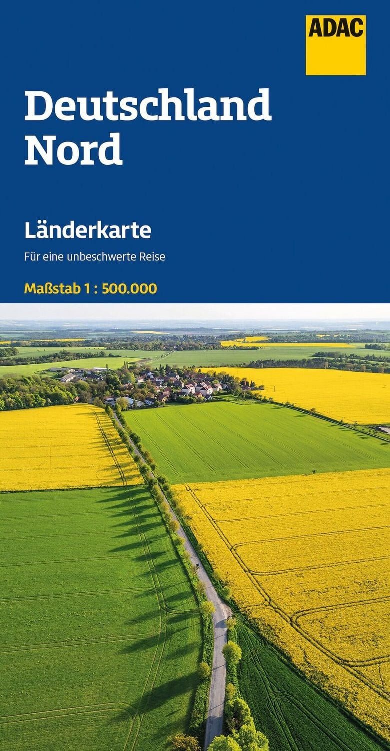 ADAC Länderkarte Deutschland Nord 1:500.000 / diverse