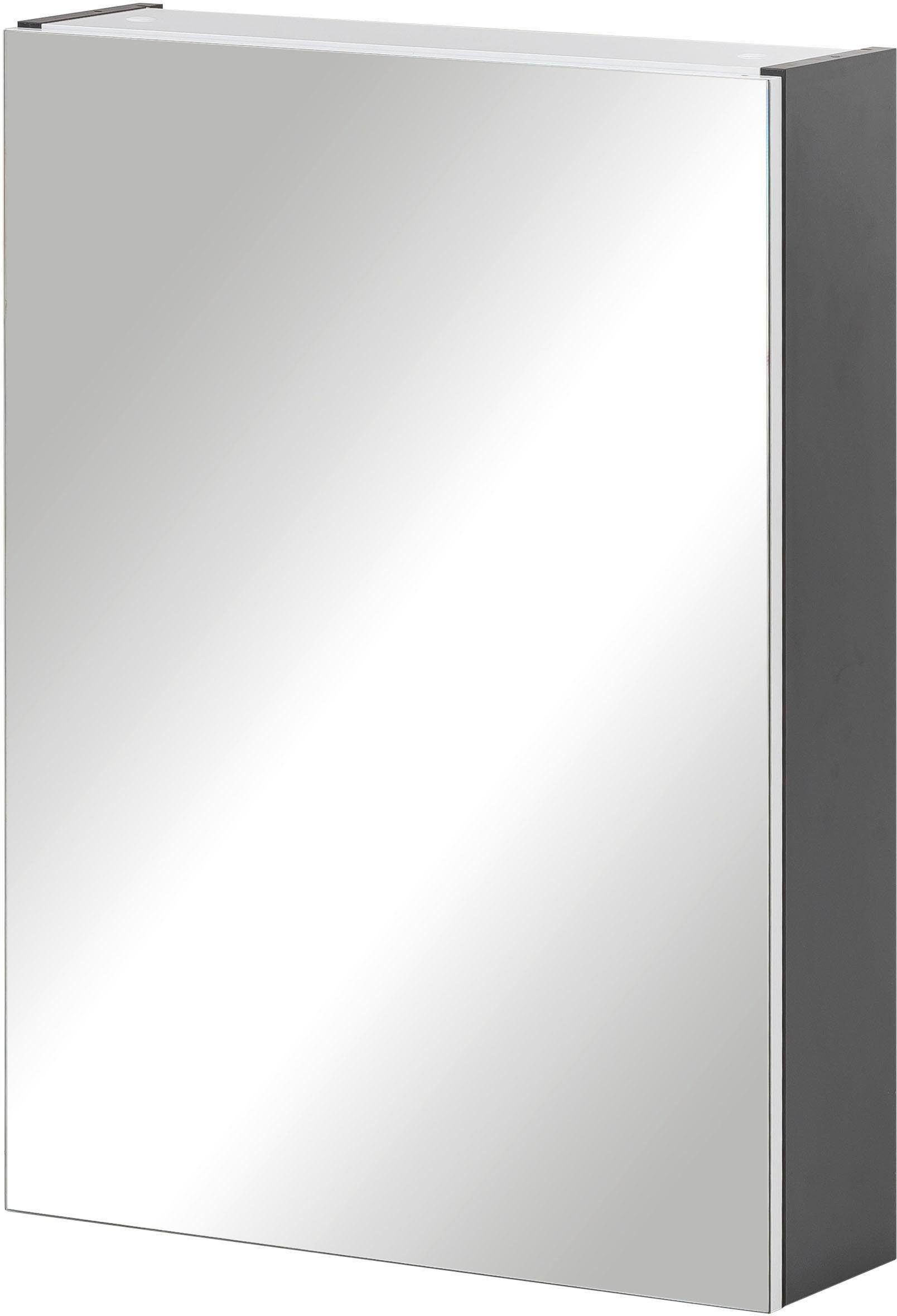 Schildmeyer Spiegelschrank Basic, Spiegelschrank, Made in Germany, B: 50 cm Solide Verarbeitung - Dieses Produkt ist in Deutschland gefertigt
