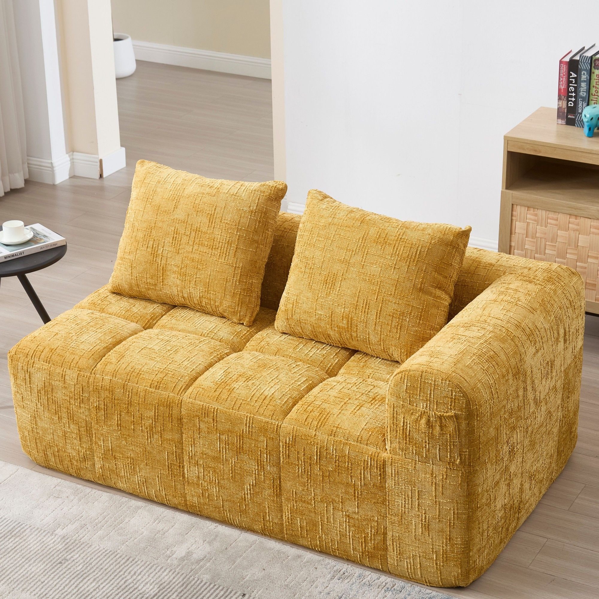 LVHOM Ecksofa Modulares Chaiselongue-Sofa-Set(Polsterliege+Doppelsofa), sep günstig online kaufen