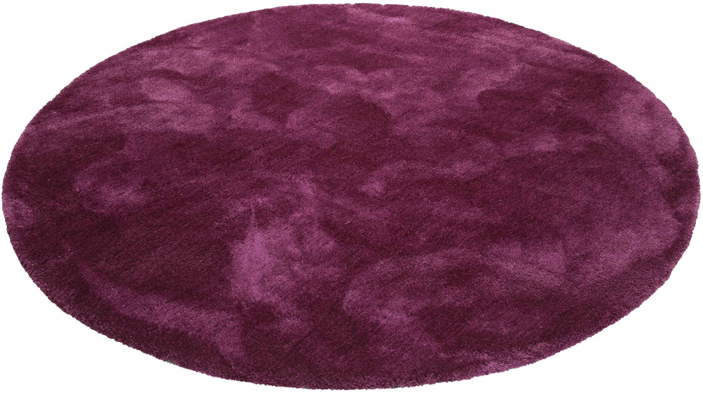Hochflor-Teppich Relaxx, Esprit, rund, Höhe: 25 mm, Wohnzimmer, sehr große Farbauswahl, weicher dichter Hochflor