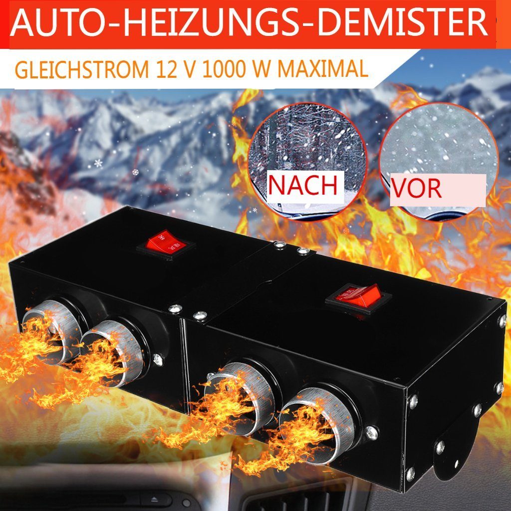 12v Autoheizung, Autolüfter Defroster Autoheizung Wärmer Defroster-mxbc