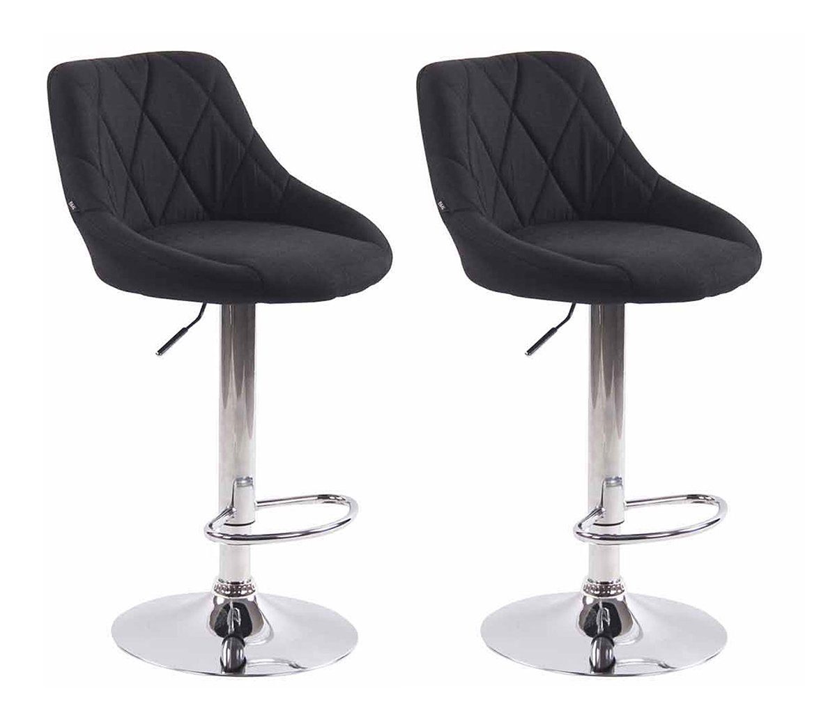 Barhocker 2er Set Barhocker Lazio Stoff