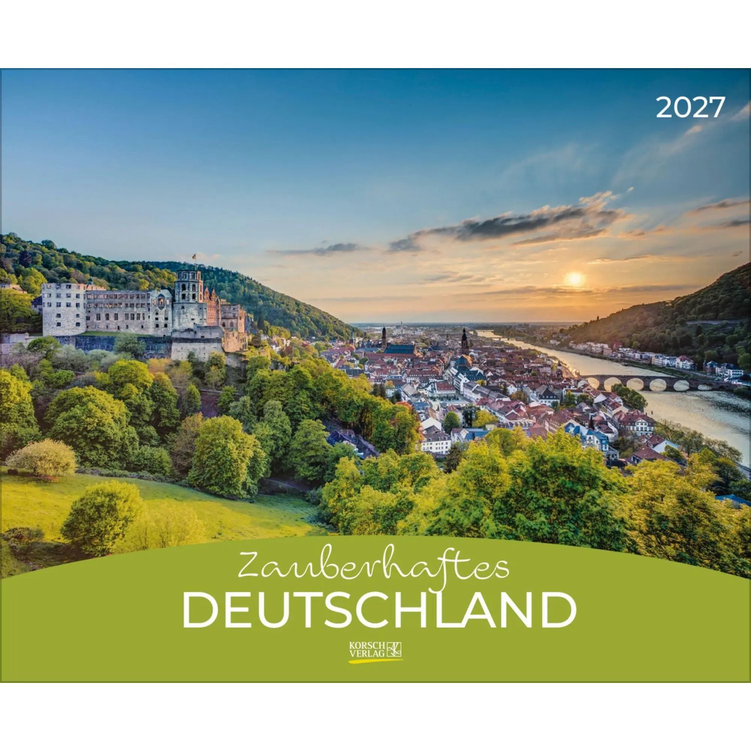 Korsch Verlag Wandkalender Zauberhaftes Deutschland 2027