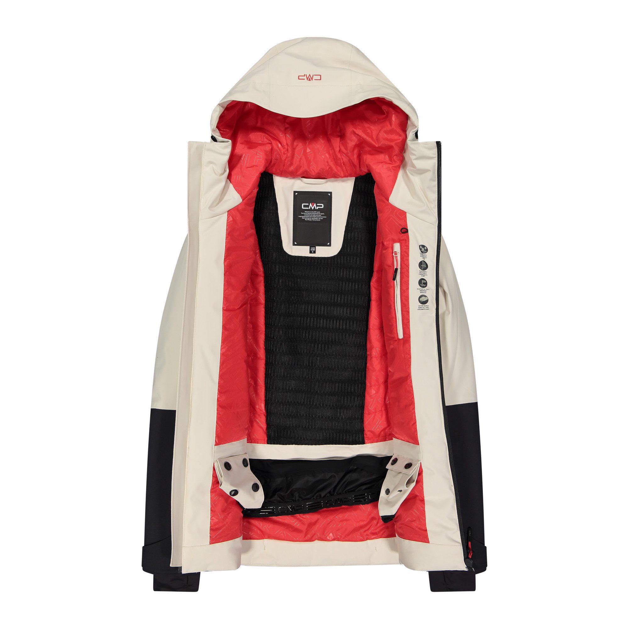 CMP Skijacke CMP Damen Skijacke WOMAN JACKET FIX HOOD 34W2506