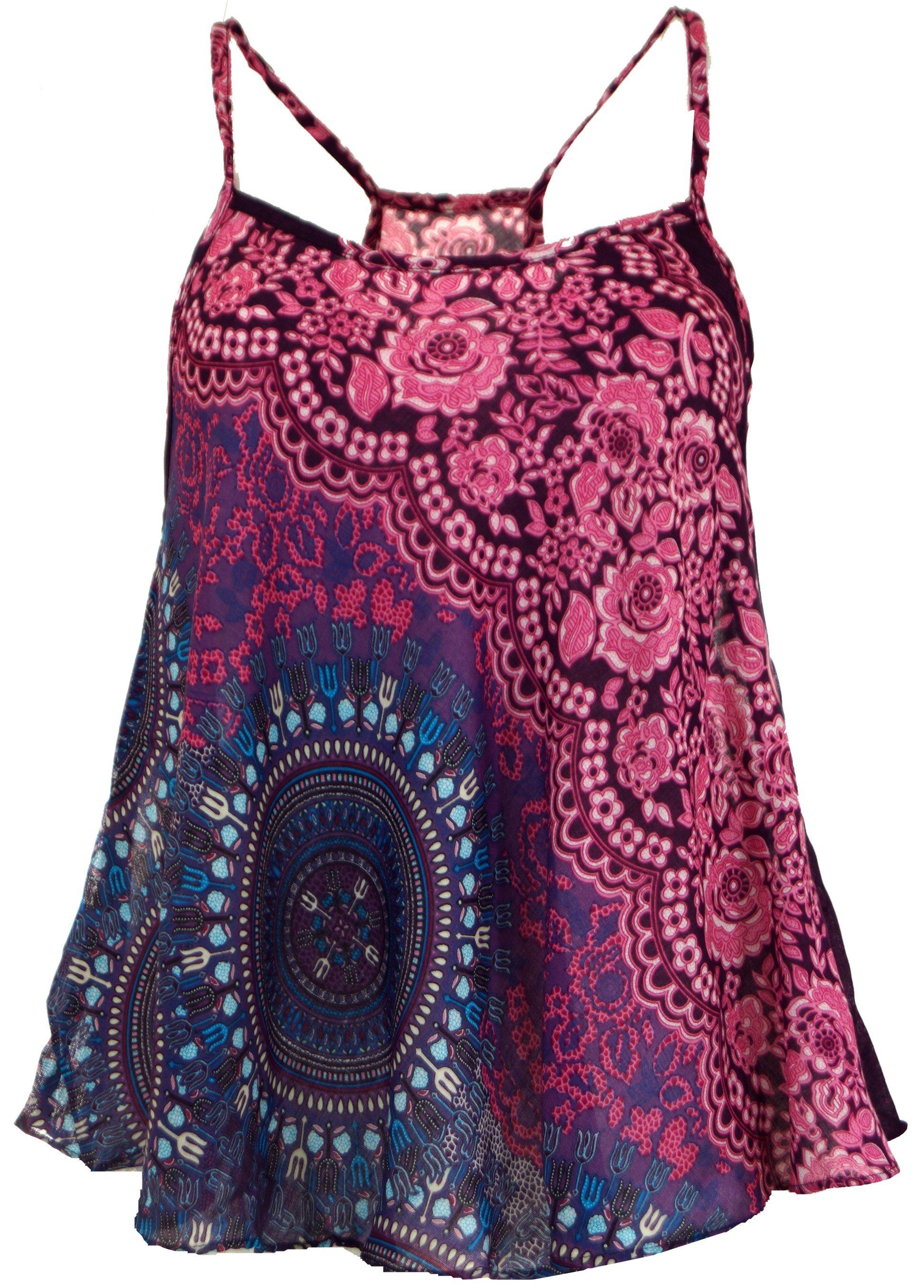 Guru-Shop T-Shirt Boho Trägertop, Sommertop, Damentop, günstig online kaufen