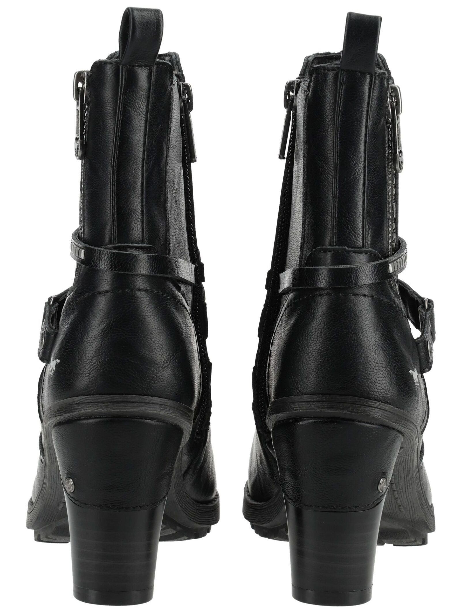 Mustang Shoes Mustang Shoes Stiefelette Lederimitat High-Heel-Stiefelette – Bild 5 von 5