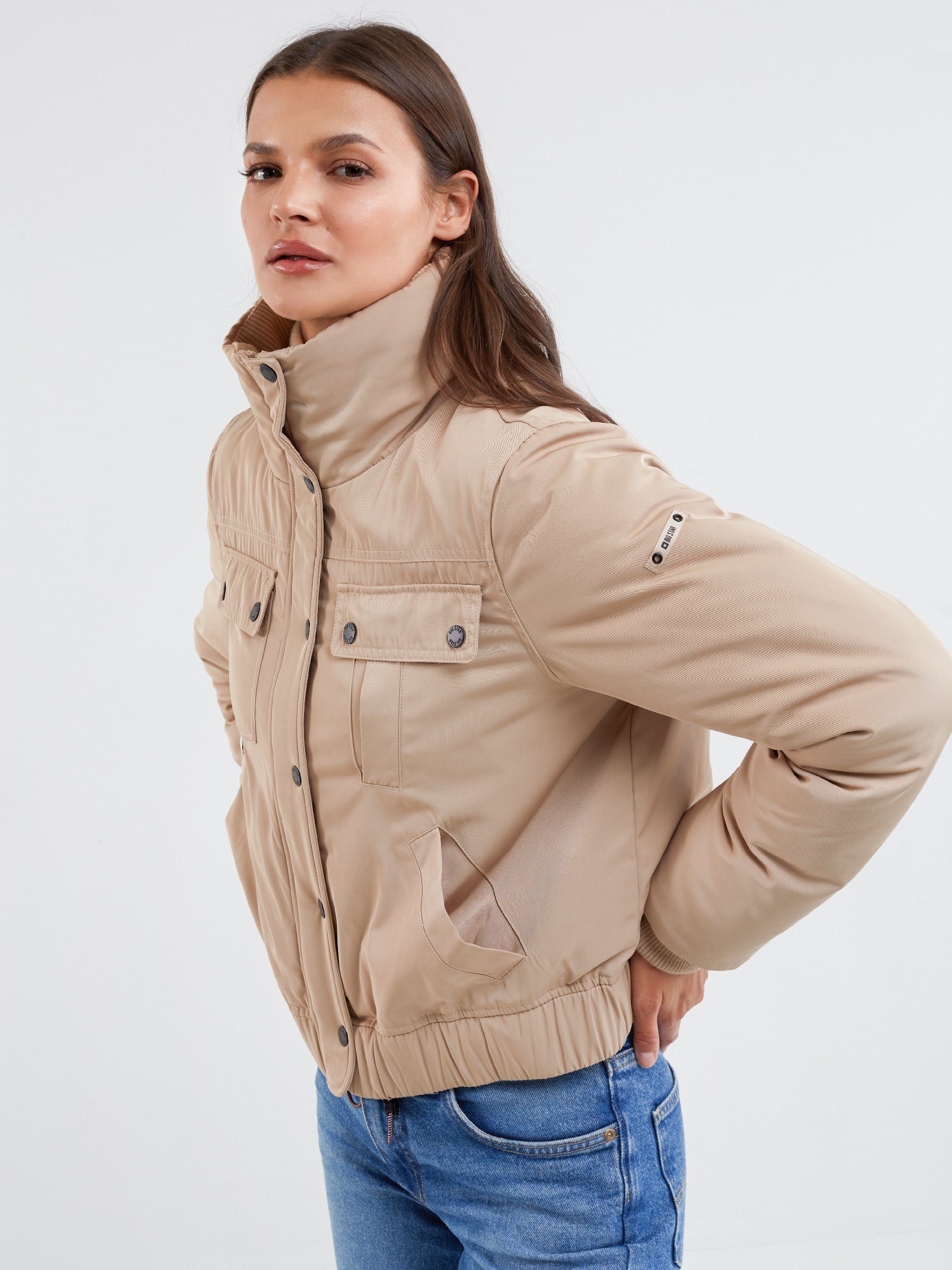 BIG STAR Kurzjacke DROPIA OHNE KAPUZE