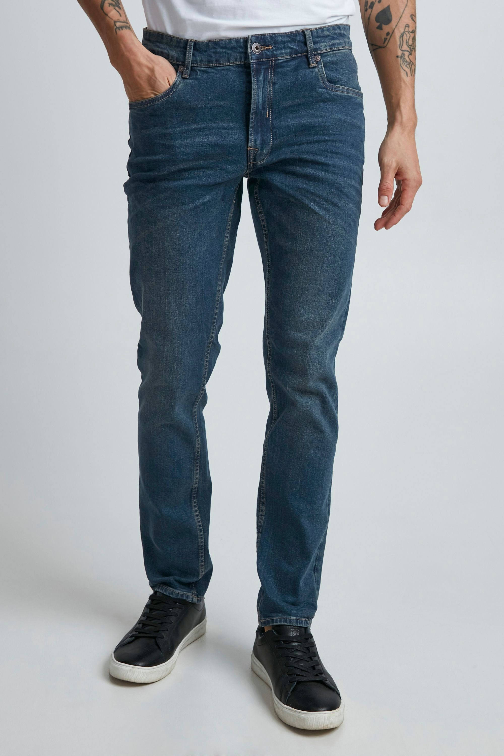 !Solid 5-Pocket-Jeans SDPilto Dark Vintage Blue Denim (700032)