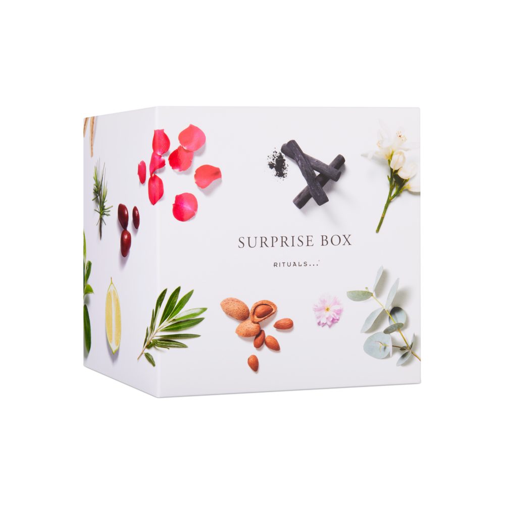 Rituals Pflege-Geschenkset Rituals Premium Surprise Box Geschenkset, Surprisebox mit Originalgröße und Mini-Duschschaum