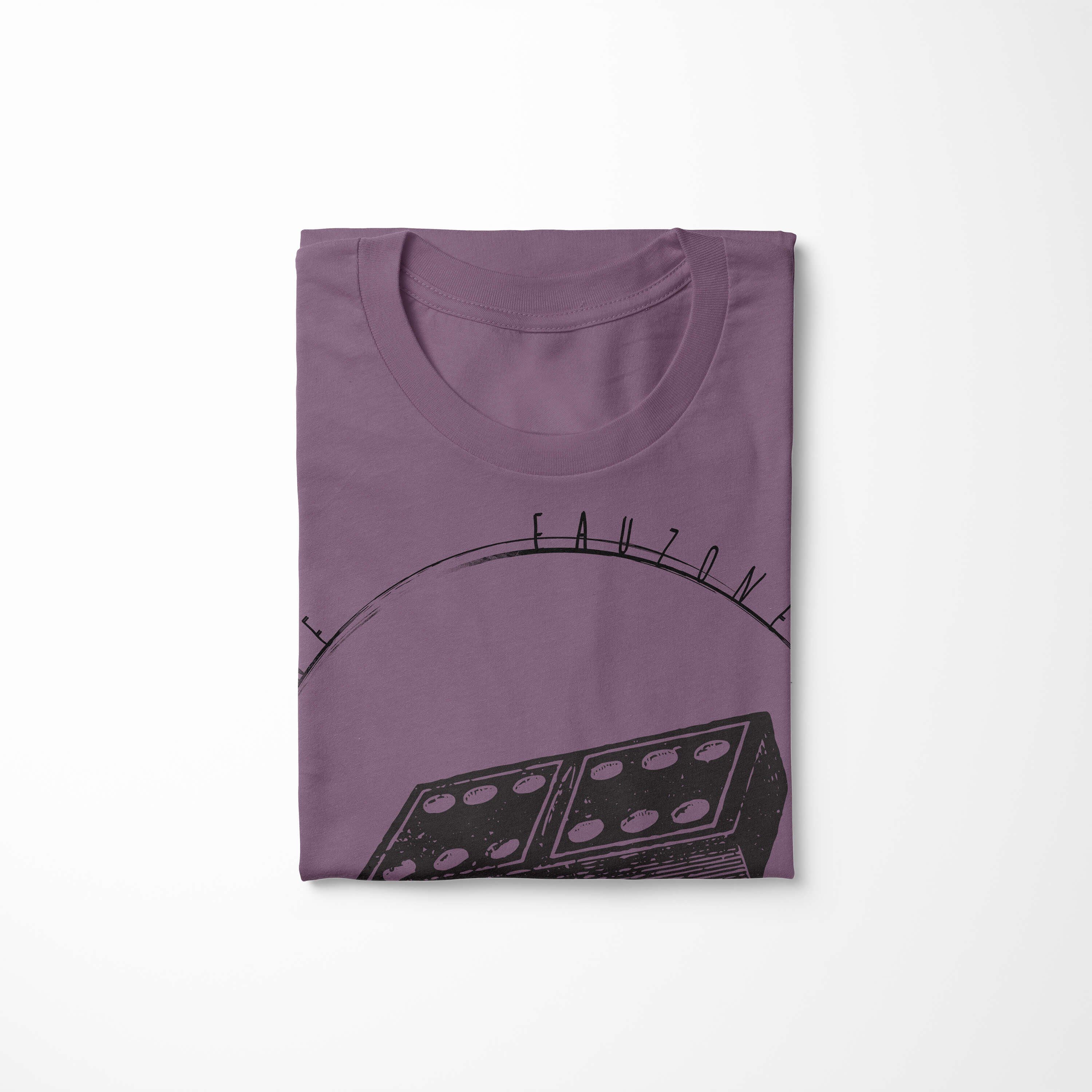Dominostein T-Shirt Art Shiraz Herren T-Shirt Sinus Vintage